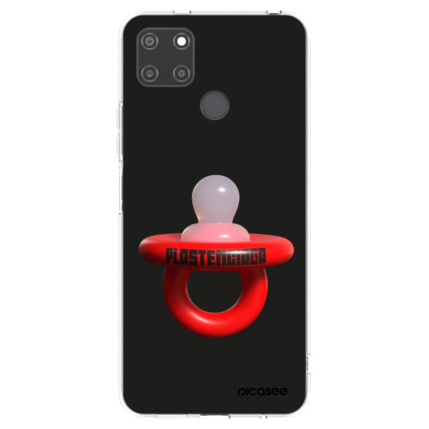 Picasee silikónový prehľadný obal pre Realme C21Y - Le Dudel