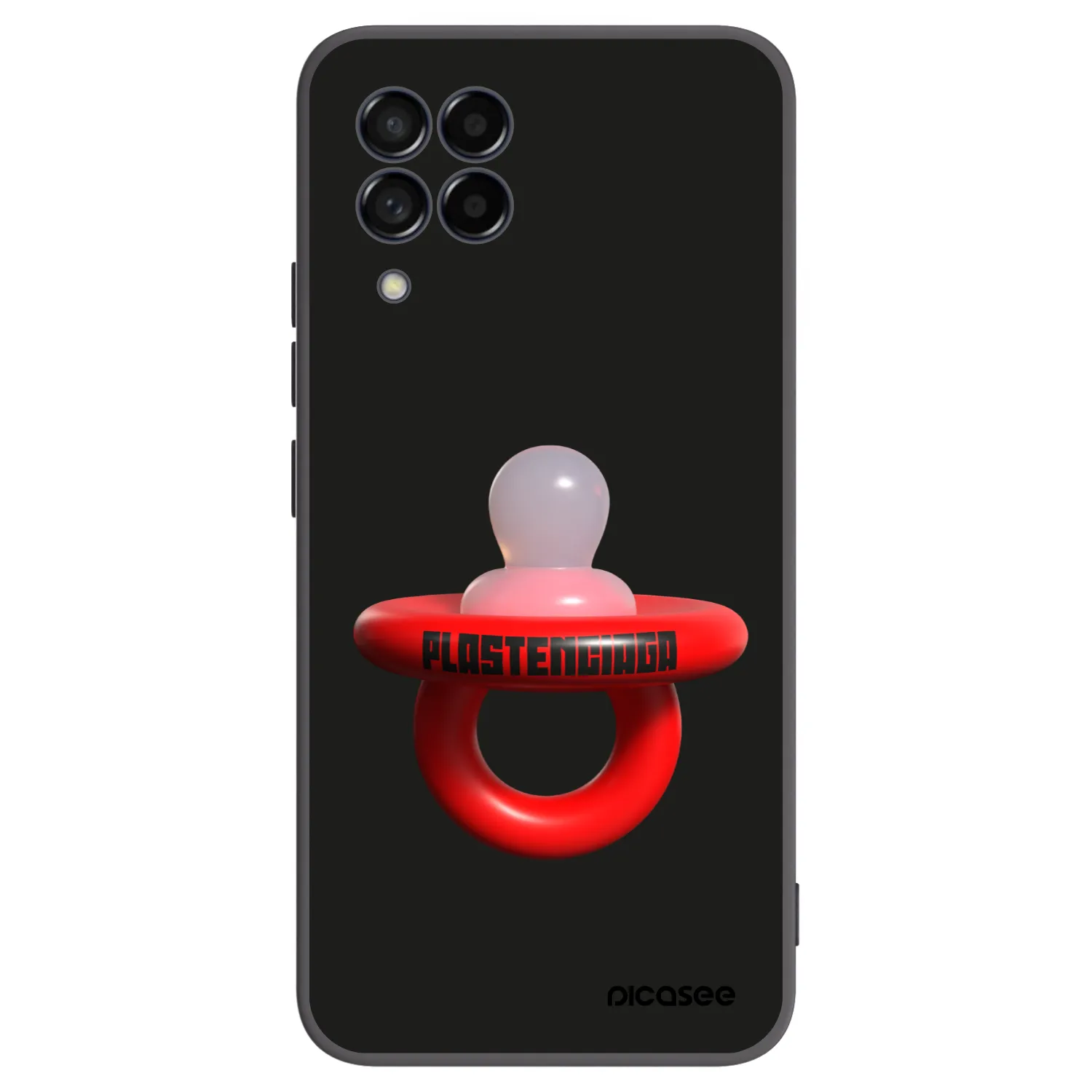 Picasee silikónový čierny obal pre Samsung Galaxy M53 5G - Le Dudel