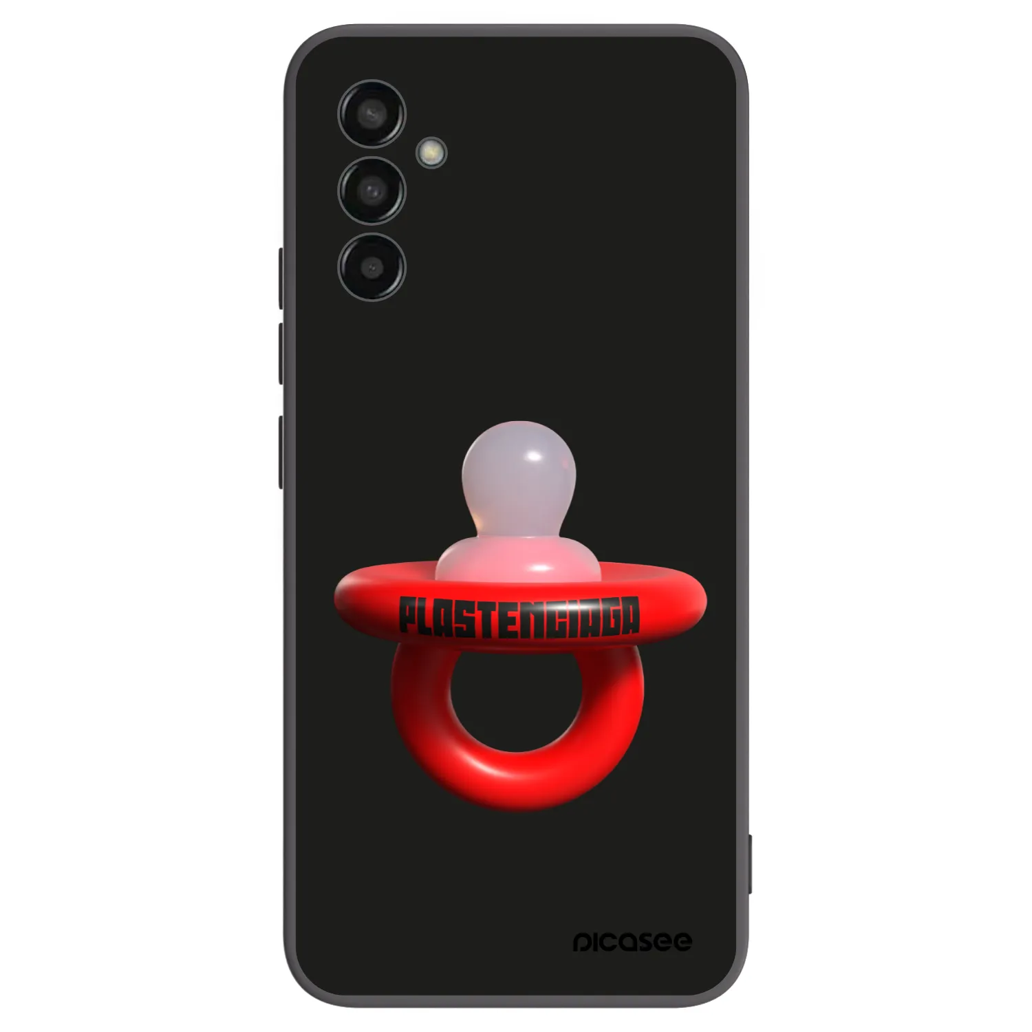 Picasee silikónový čierny obal pre Samsung Galaxy M13 M135F - Le Dudel