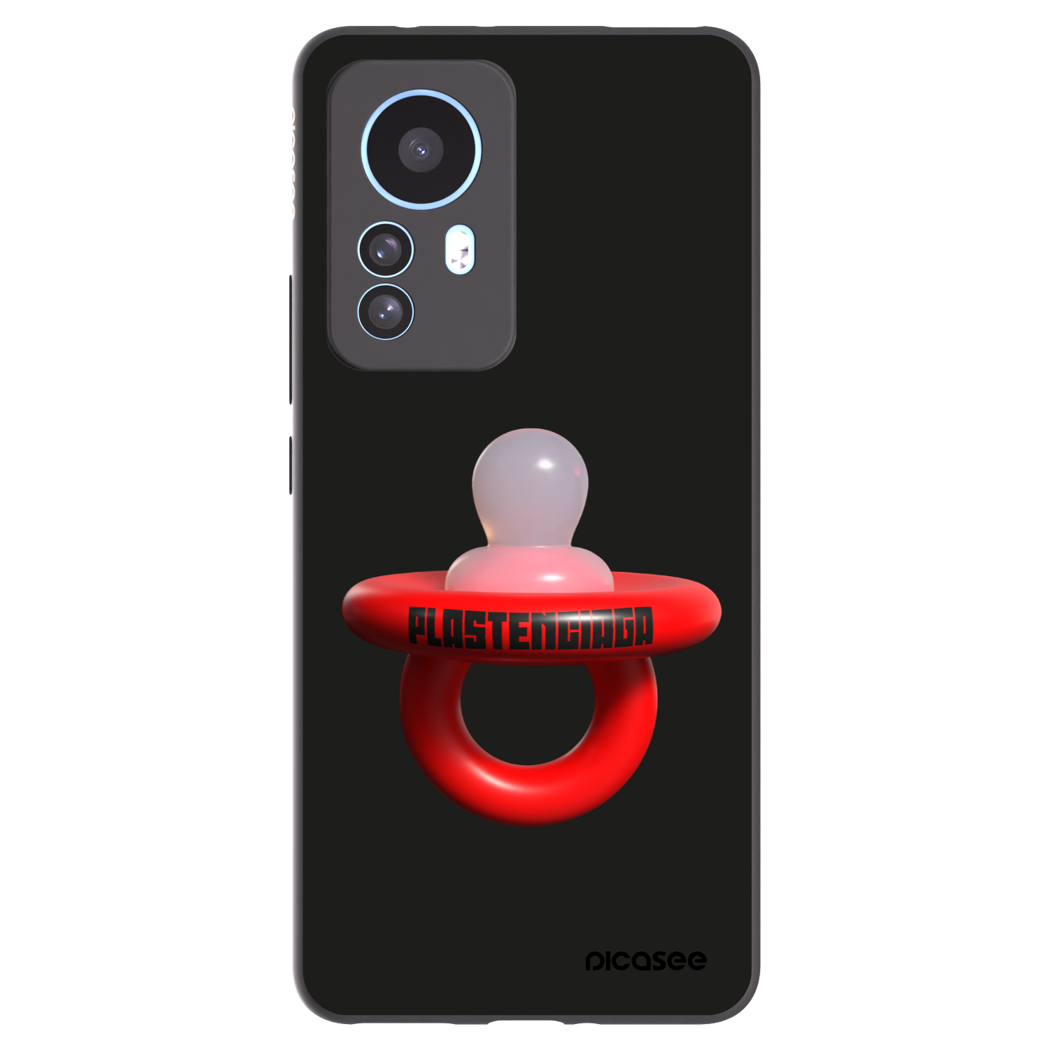 Picasee silikónový čierny obal pre Xiaomi 12T Pro - Le Dudel