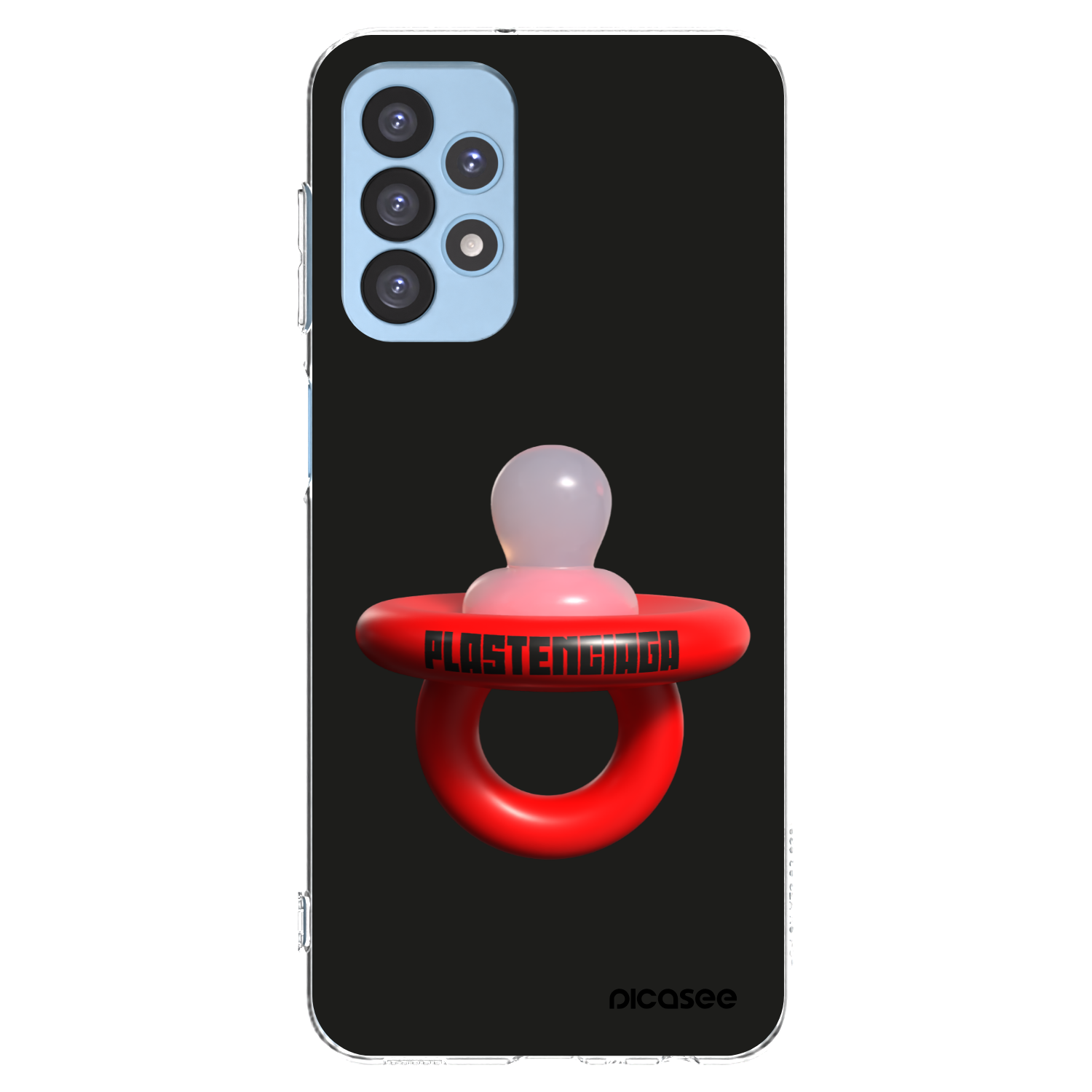 Picasee silikónový prehľadný obal pre Samsung Galaxy A23 A235F 4G - Le Dudel