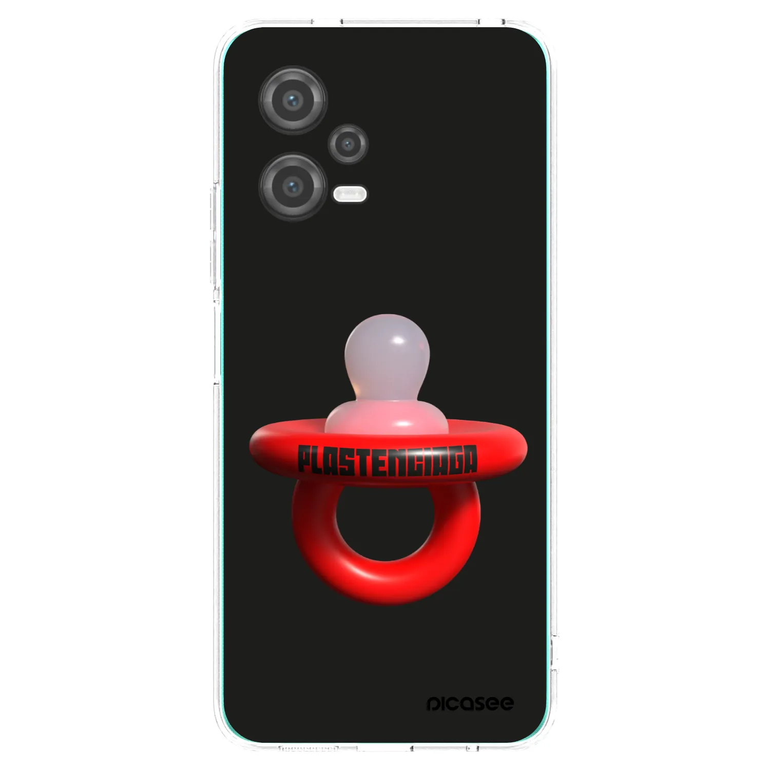 Picasee silikónový prehľadný obal pre Xiaomi Poco X5 - Le Dudel