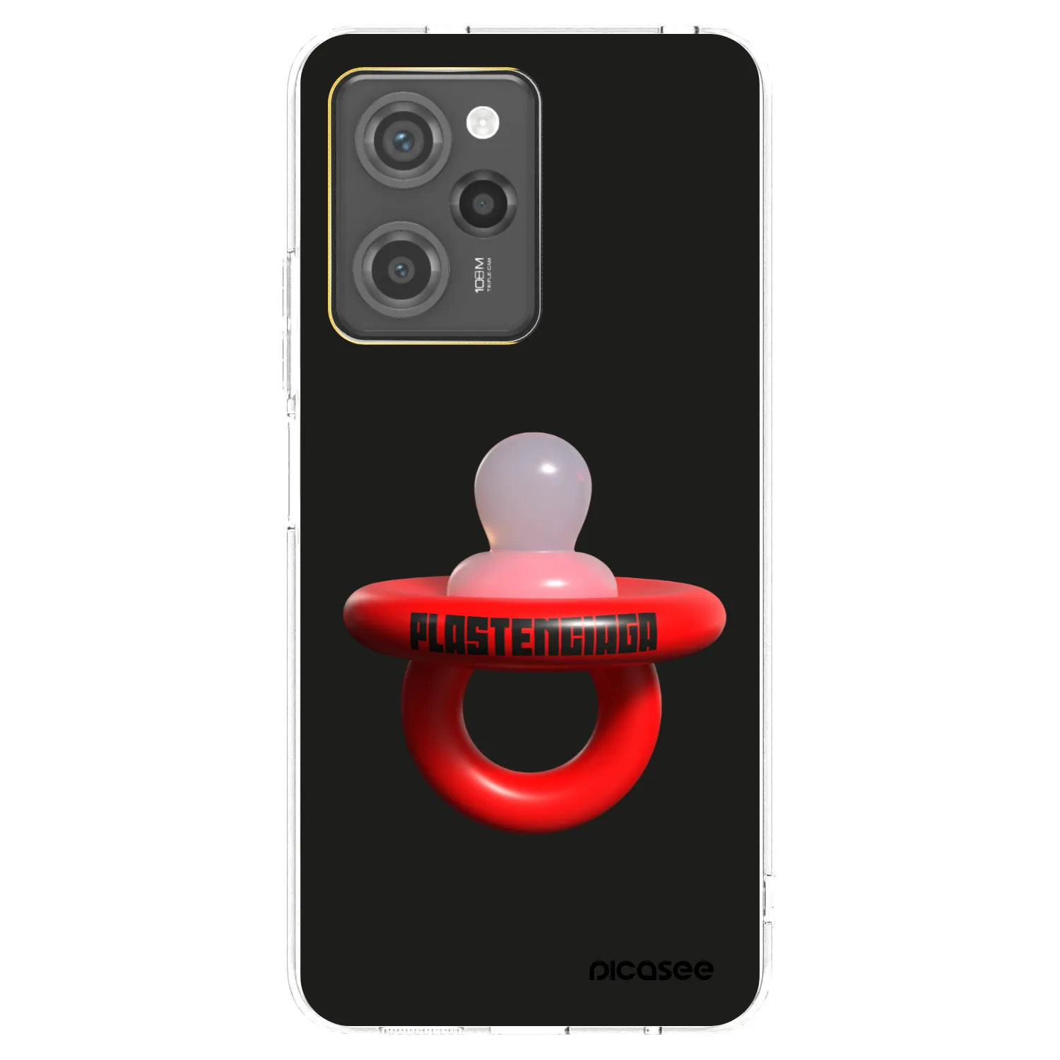 Picasee silikónový prehľadný obal pre Xiaomi Poco X5 Pro - Le Dudel