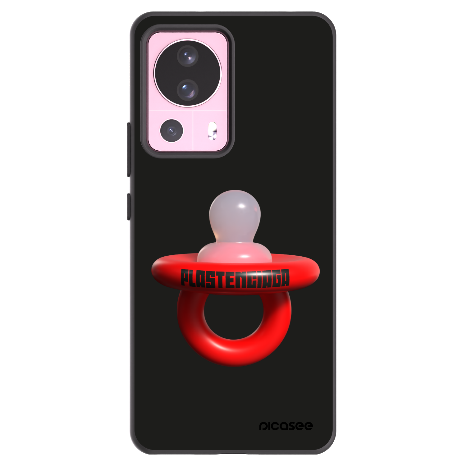 Picasee silikónový čierny obal pre Xiaomi 13 Lite - Le Dudel