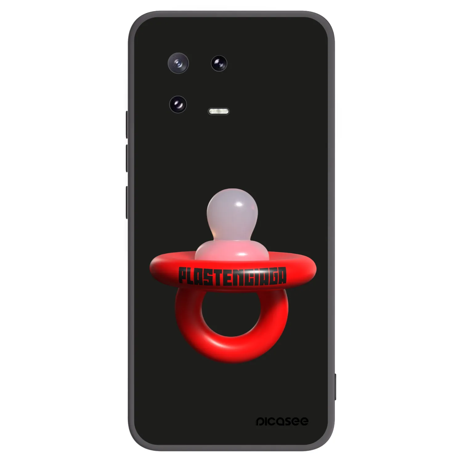 Picasee silikónový čierny obal pre Xiaomi 13 Pro - Le Dudel
