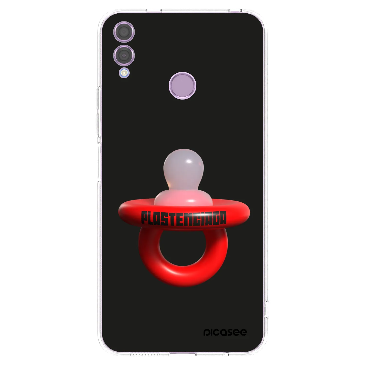Silikónový prehľadný obal pre Honor 8X - Le Dudel