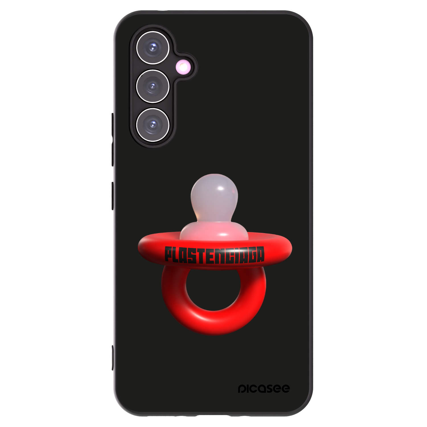 Picasee silikónový čierny obal pre Samsung Galaxy A54 5G A546B - Le Dudel
