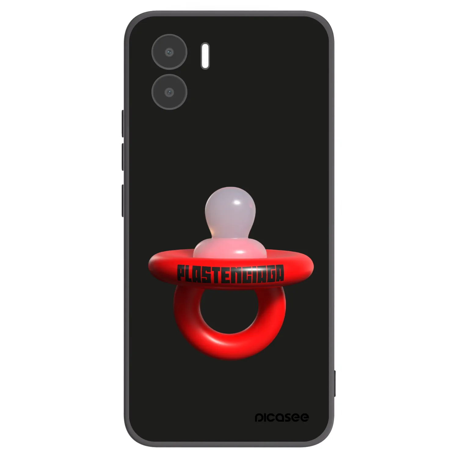 Picasee silikónový čierny obal pre Xiaomi Redmi A2 - Le Dudel