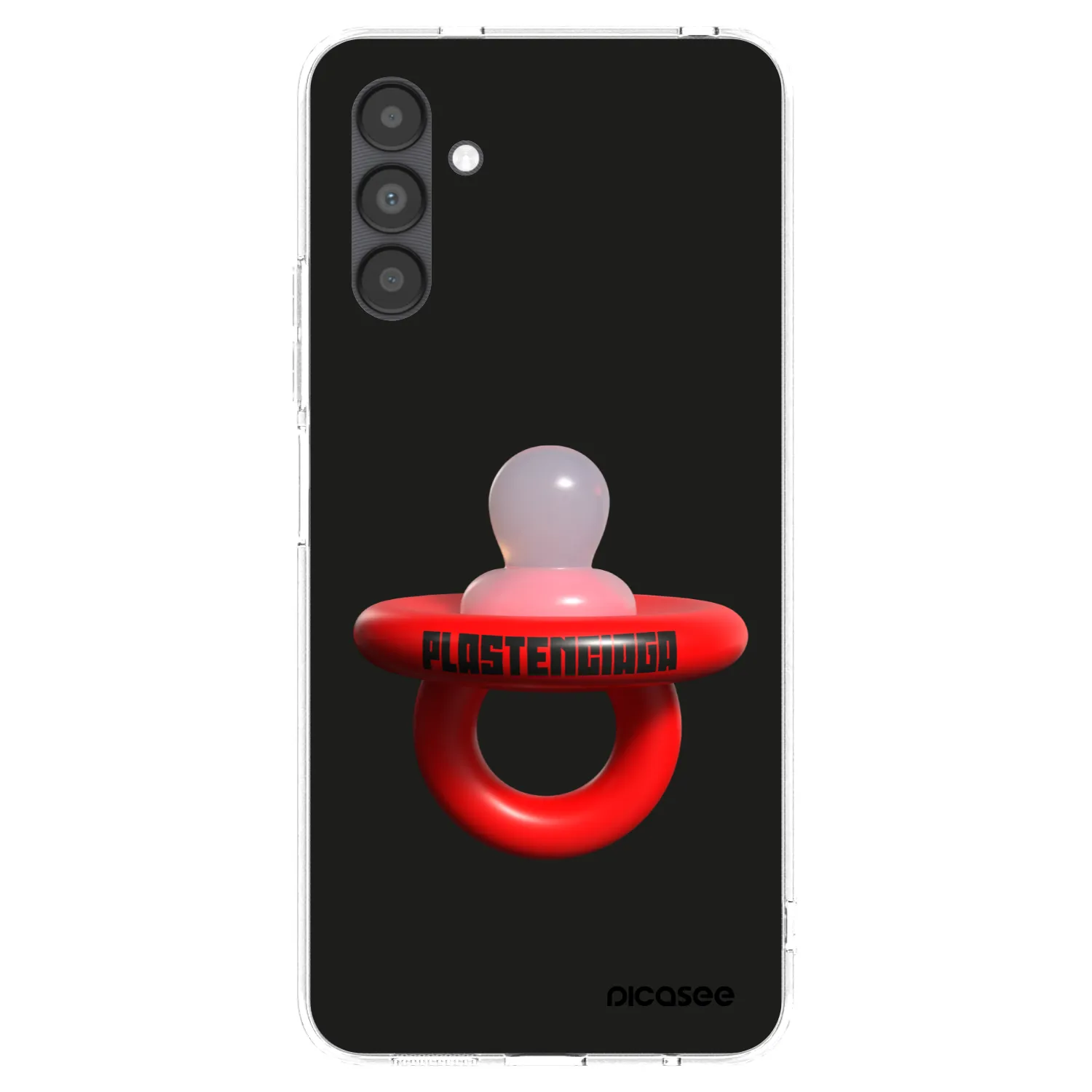 Picasee silikónový prehľadný obal pre Samsung Galaxy A04s A047F - Le Dudel