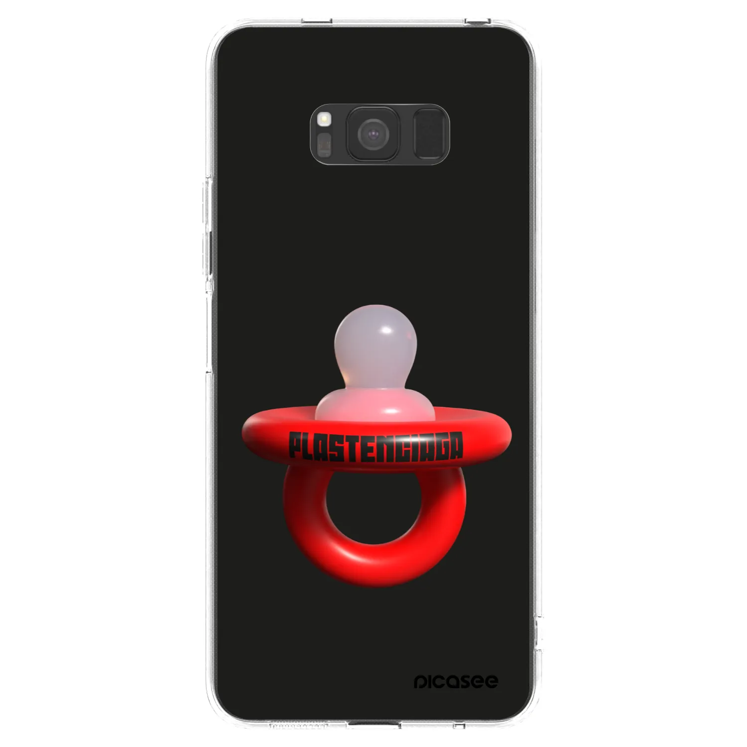 Picasee silikónový prehľadný obal pre Samsung Galaxy S8 G950F - Le Dudel