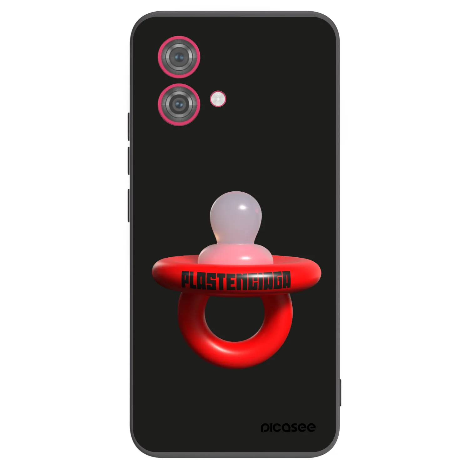 Silikónový čierny obal pre Motorola Moto G84 5G - Le Dudel
