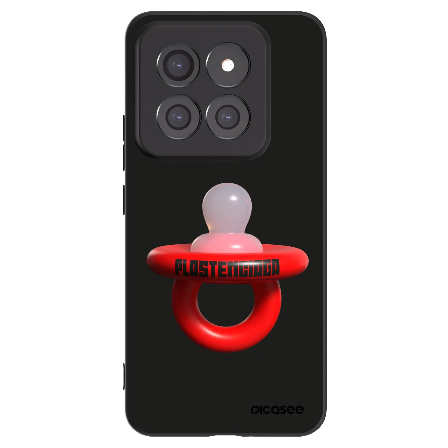 Picasee silikónový čierny obal pre Xiaomi 14 Pro - Le Dudel