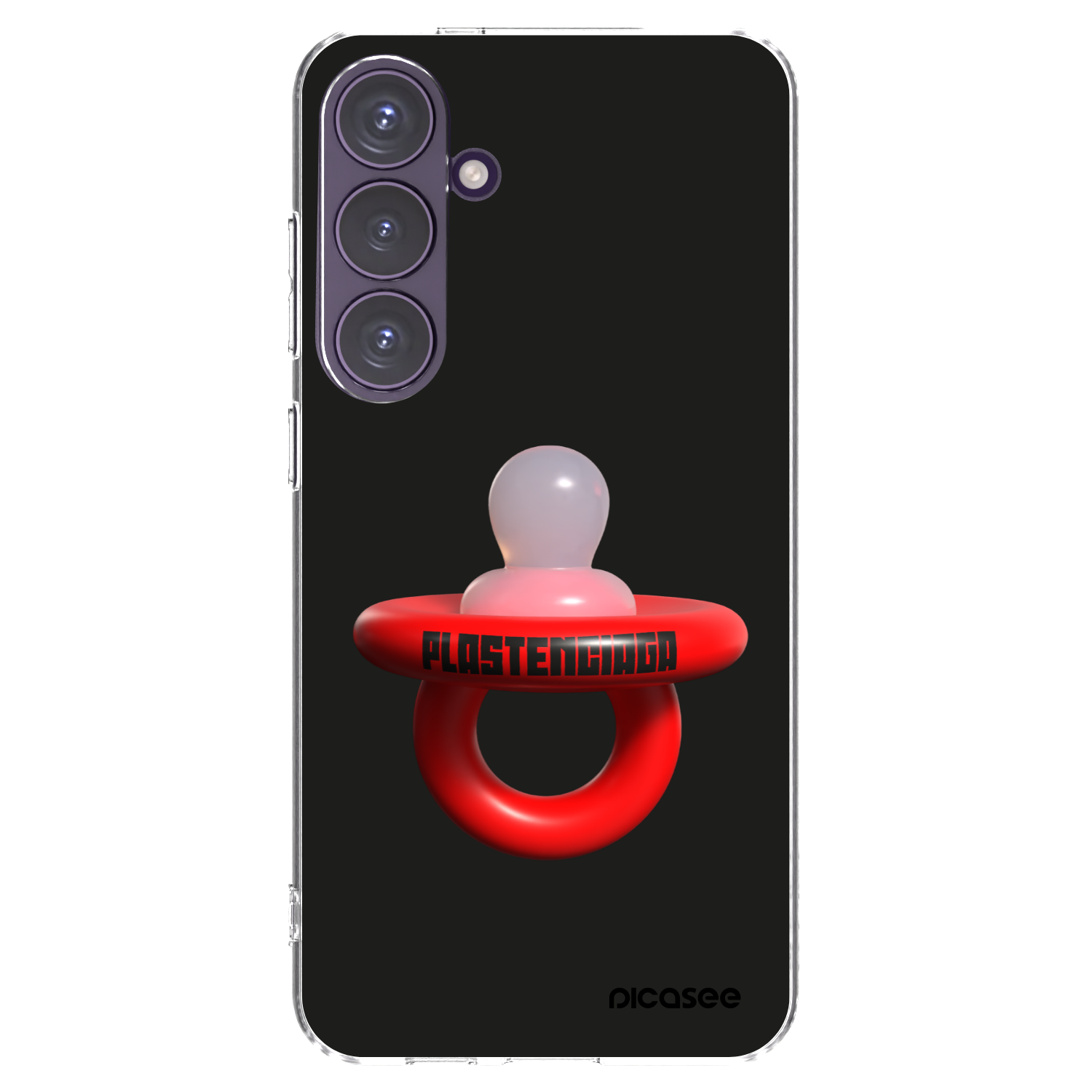 Picasee silikónový prehľadný obal pre Samsung Galaxy S24+ S926B 5G - Le Dudel