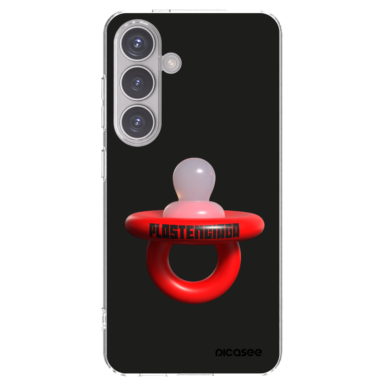 Picasee silikónový prehľadný obal pre Samsung Galaxy S24 S921B 5G - Le Dudel
