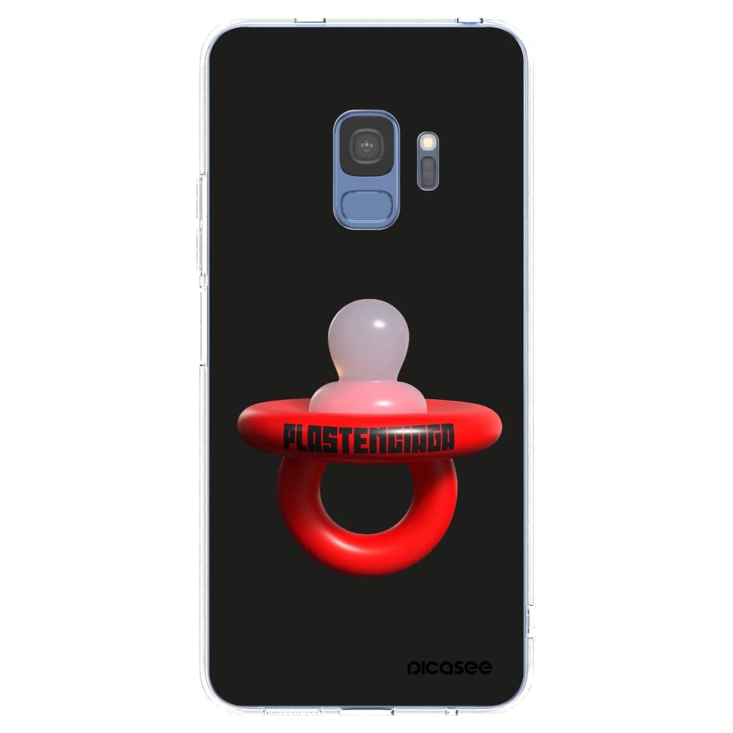 Picasee silikónový prehľadný obal pre Samsung Galaxy S9 G960F - Le Dudel