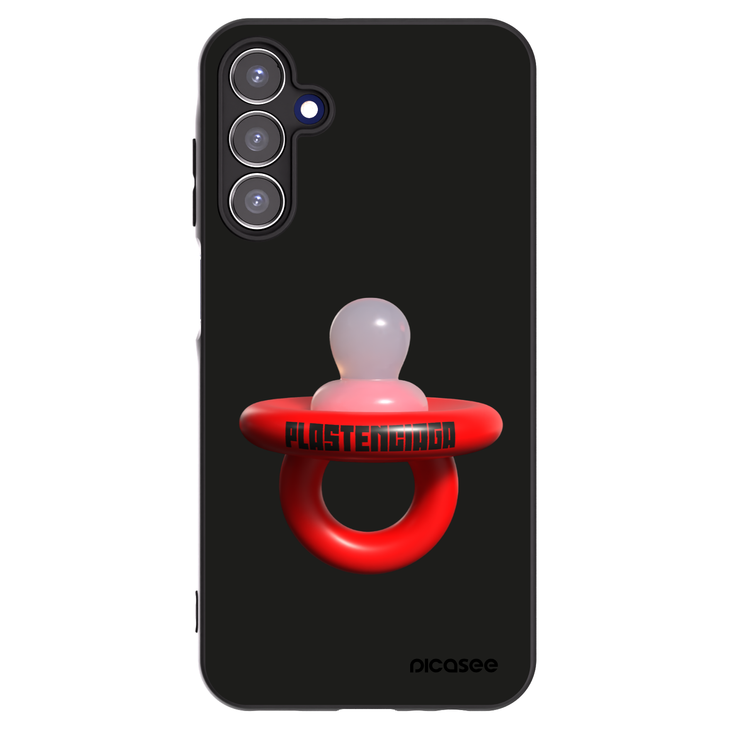 Picasee silikónový čierny obal pre Samsung Galaxy A15 A155F 4G - Le Dudel