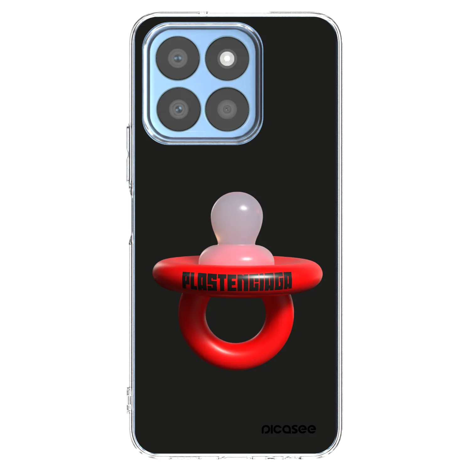 Picasee silikónový prehľadný obal pre Honor X8b - Le Dudel