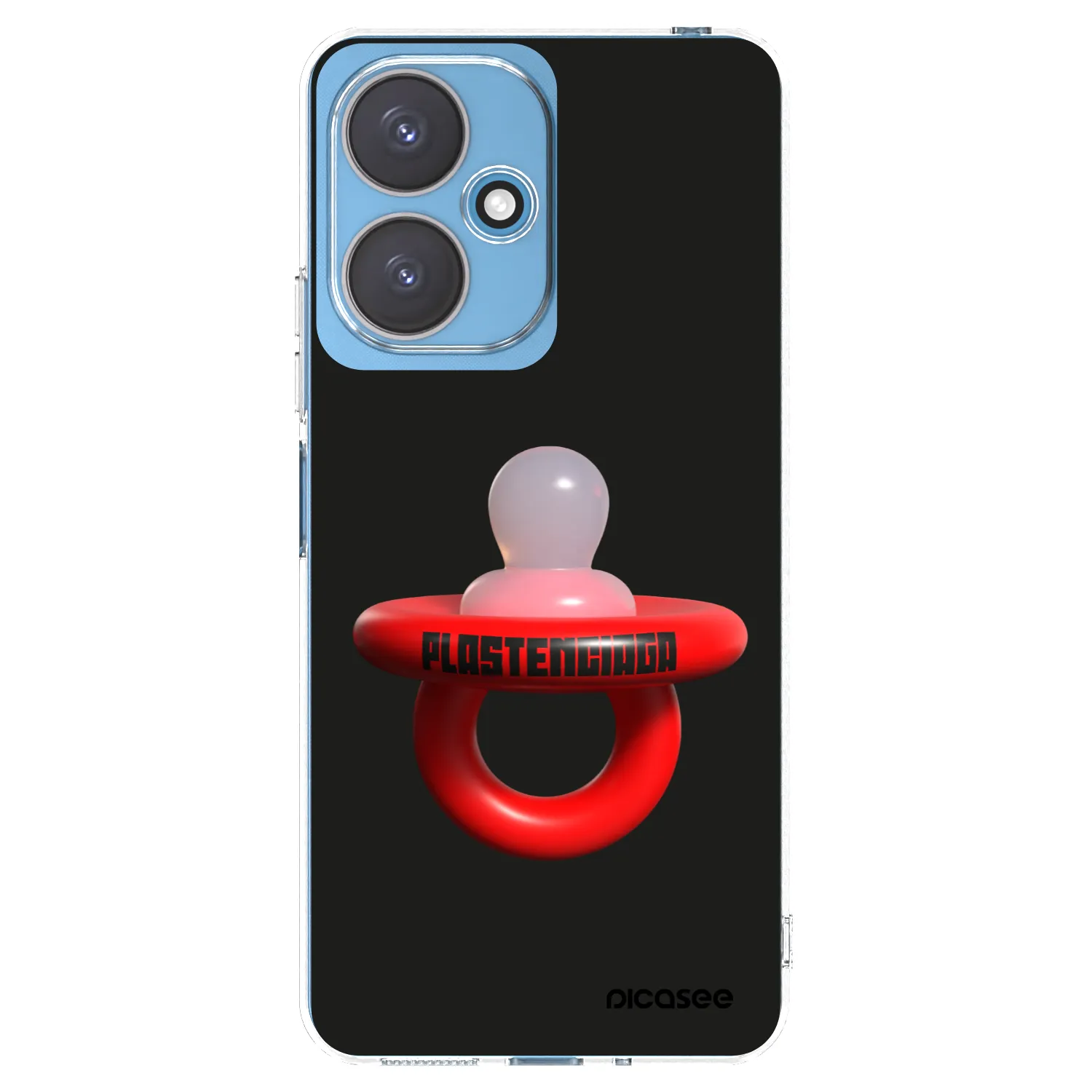 Picasee silikónový prehľadný obal pre Xiaomi Redmi 13C 5G - Le Dudel