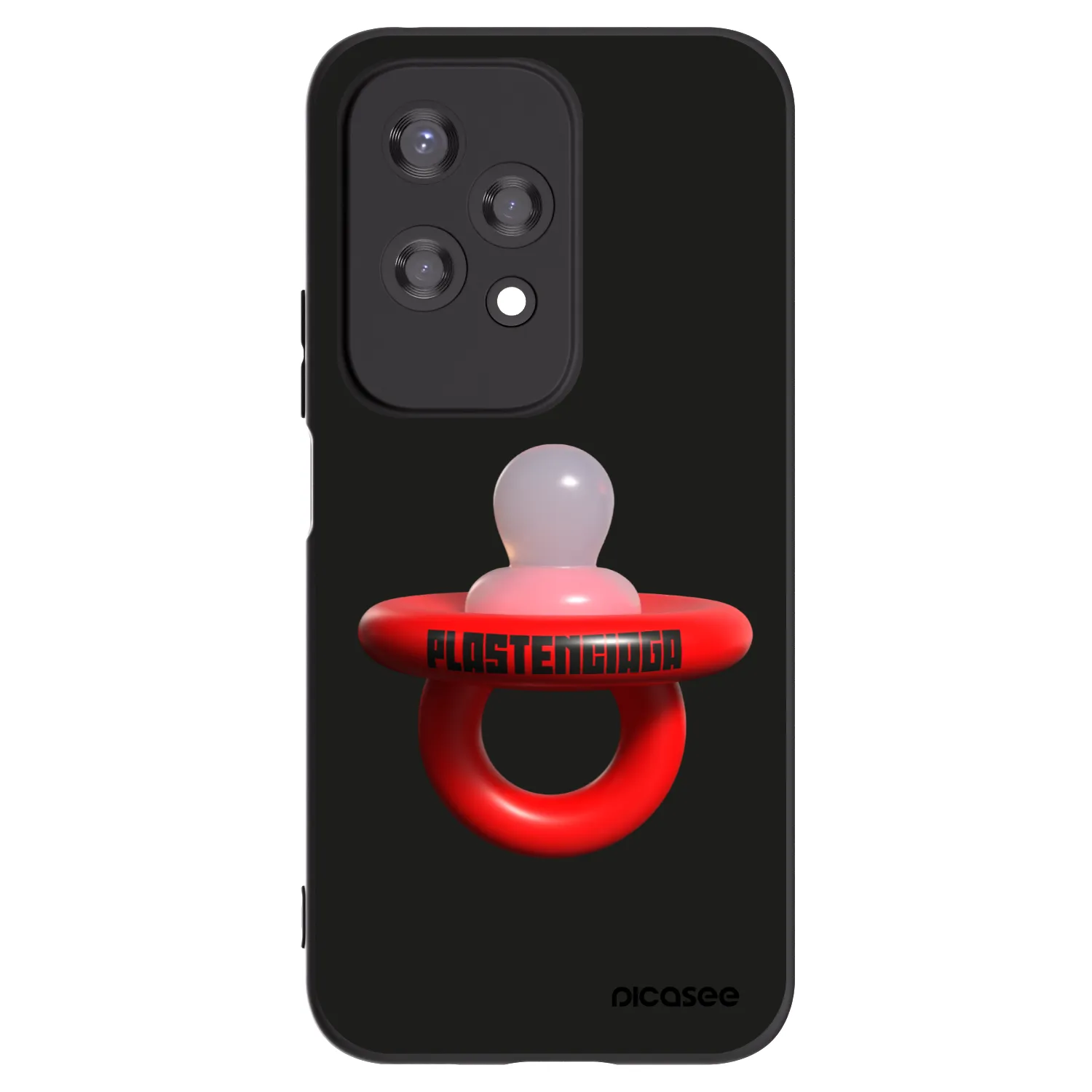 Silikónový čierny obal pre Honor 200 Lite - Le Dudel