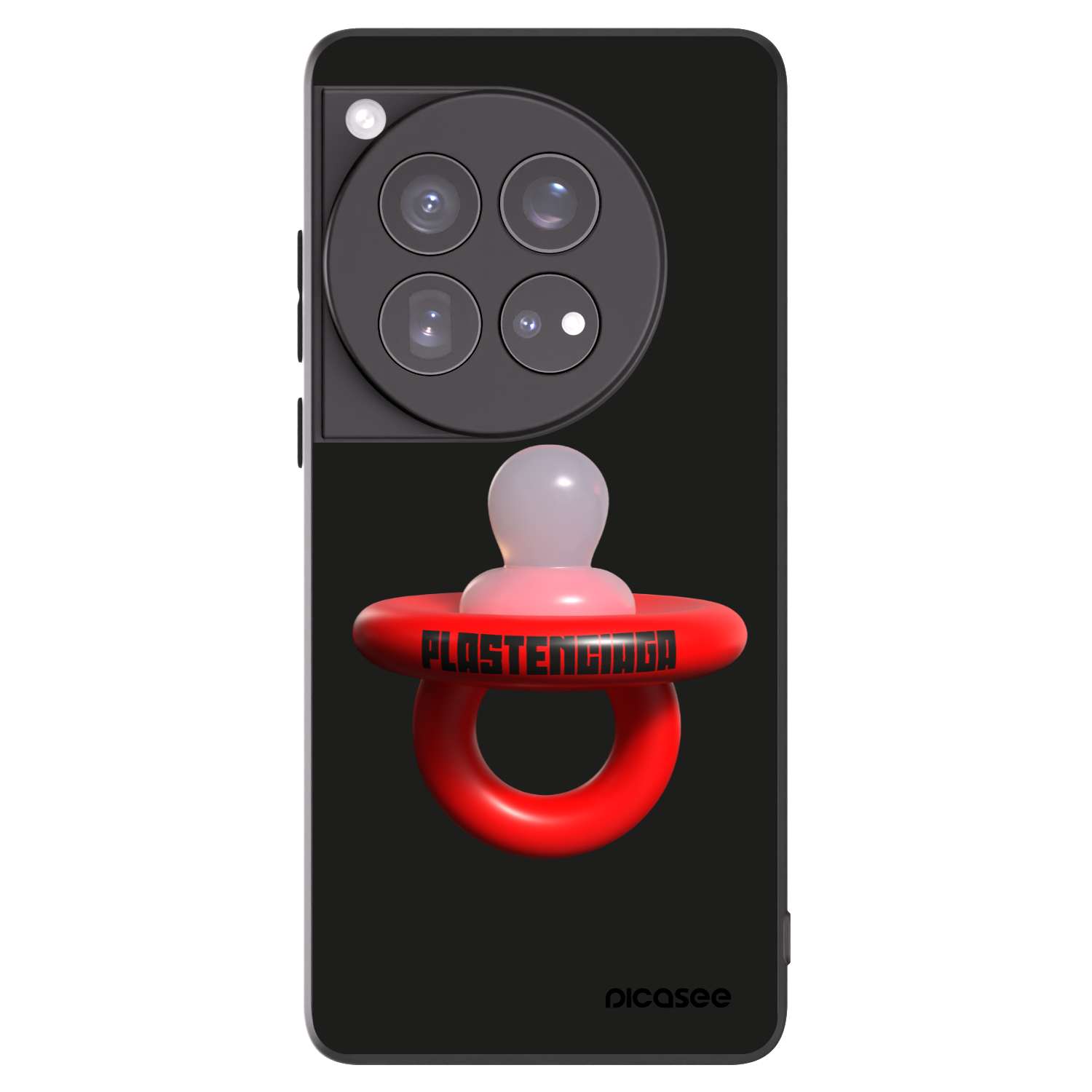 Silikónový čierny obal pre OnePlus 12 5G - Le Dudel
