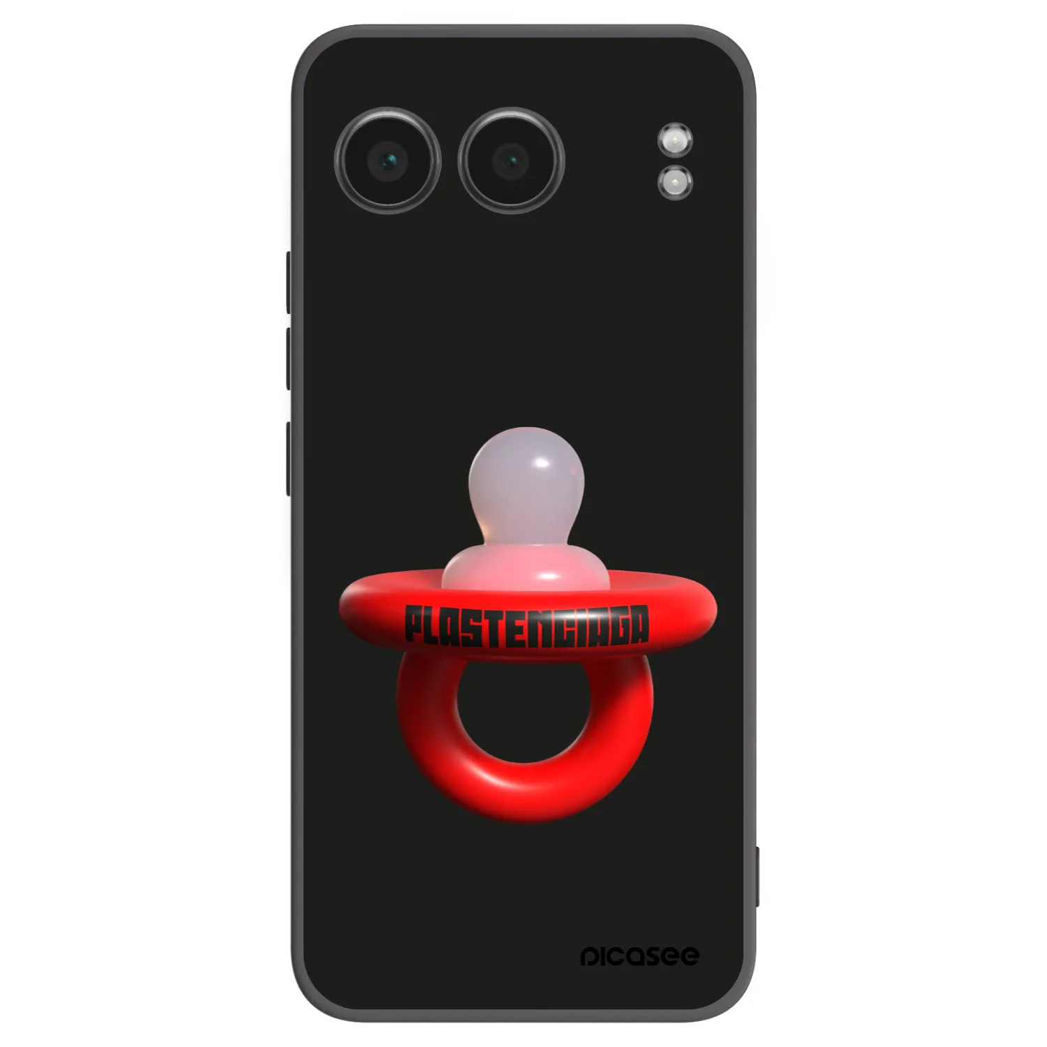 Picasee silikónový čierny obal pre OnePlus Nord 4 - Le Dudel