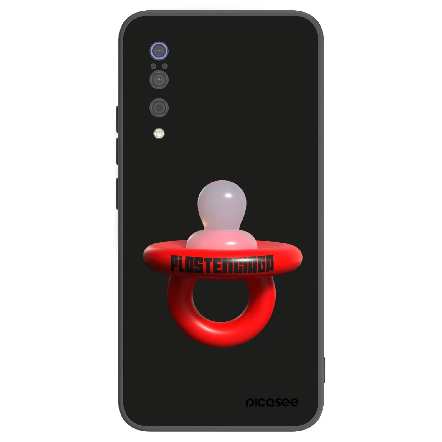 Picasee silikónový čierny obal pre Xiaomi Mi 9 - Le Dudel