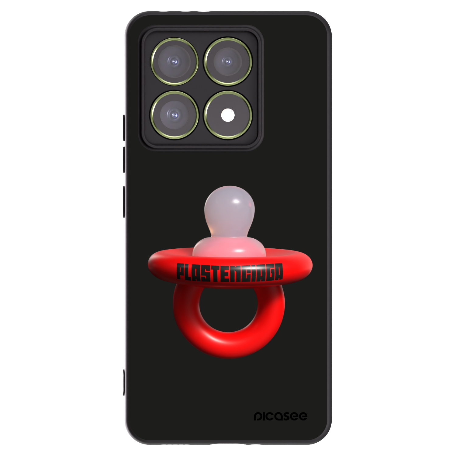 Picasee silikónový čierny obal pre Xiaomi 14T - Le Dudel