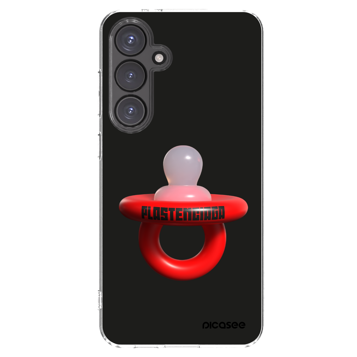 Picasee silikónový prehľadný obal pre Samsung Galaxy S24 FE S721B - Le Dudel