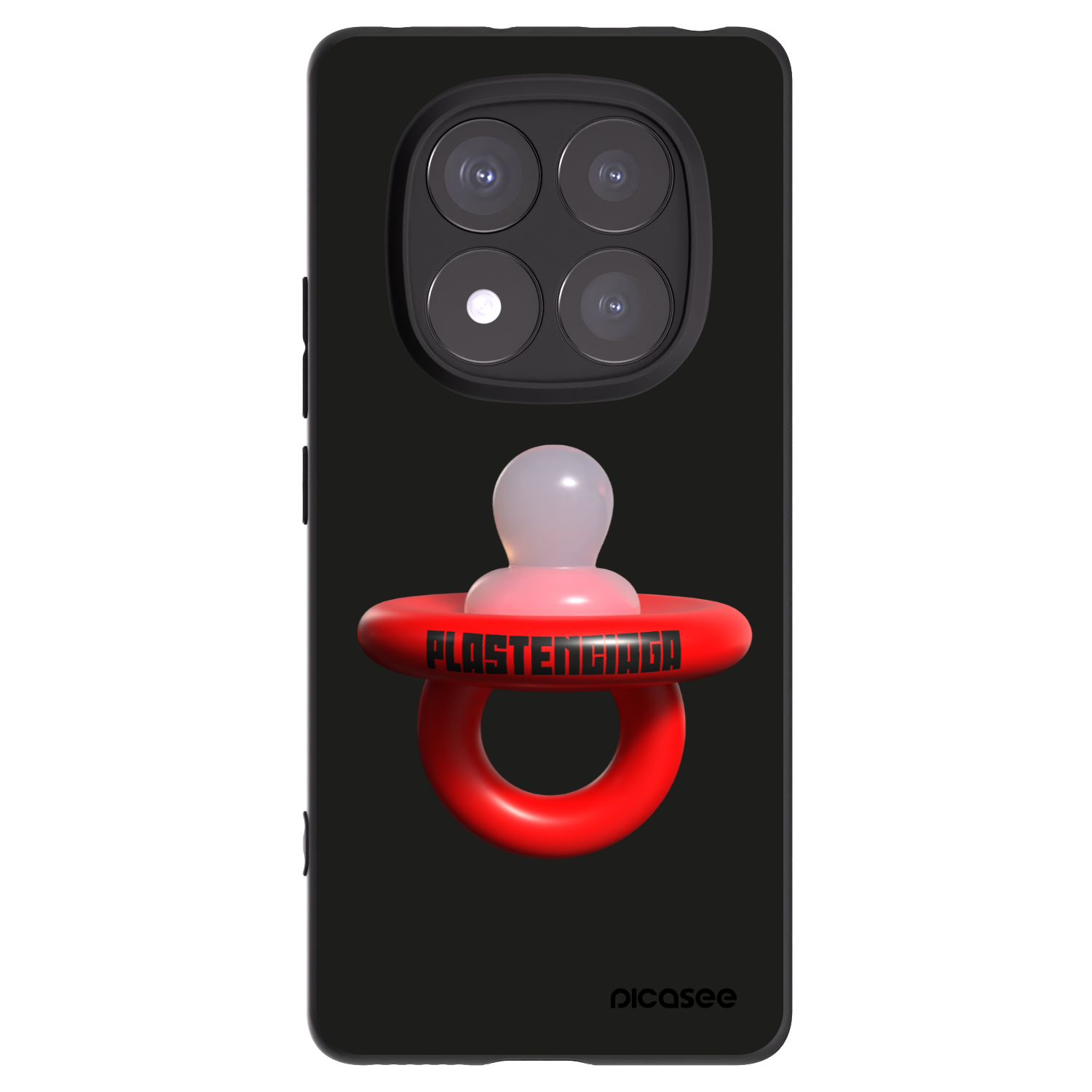 Silikónový čierny obal pre Xiaomi Redmi Note 14 Pro+ 5G - Le Dudel