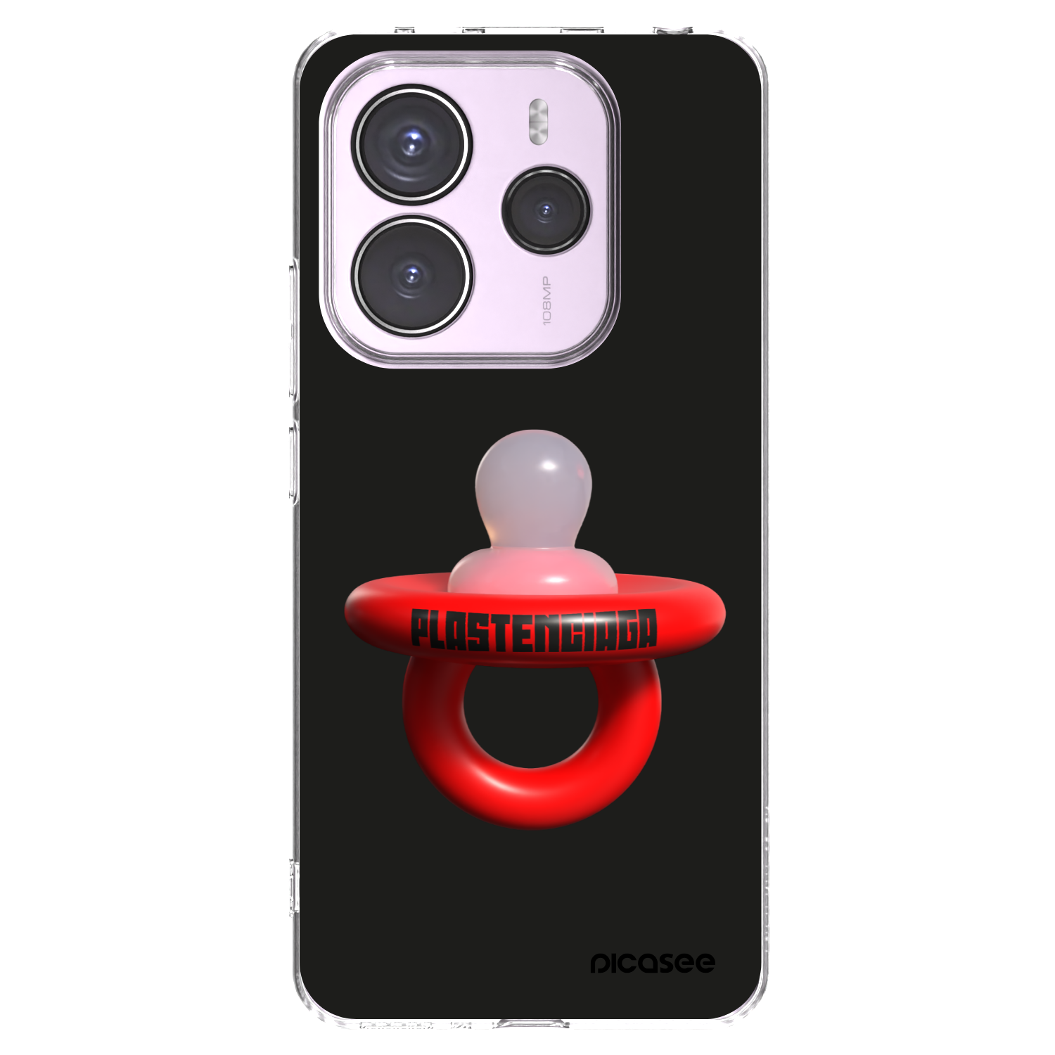 Silikónový prehľadný obal pre Xiaomi Redmi Note 14 5G - Le Dudel
