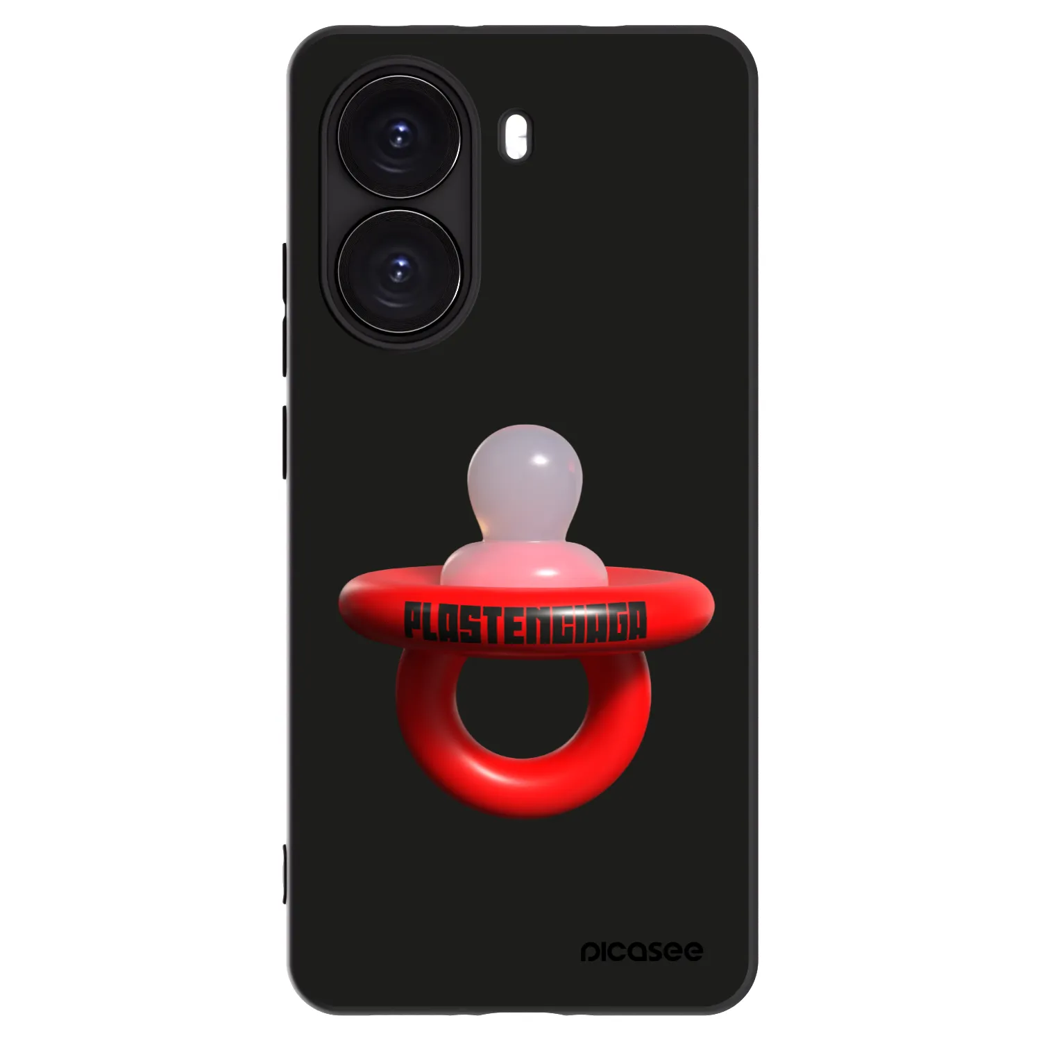 Picasee silikónový čierny obal pre Xiaomi Poco X7 Pro 5G - Le Dudel