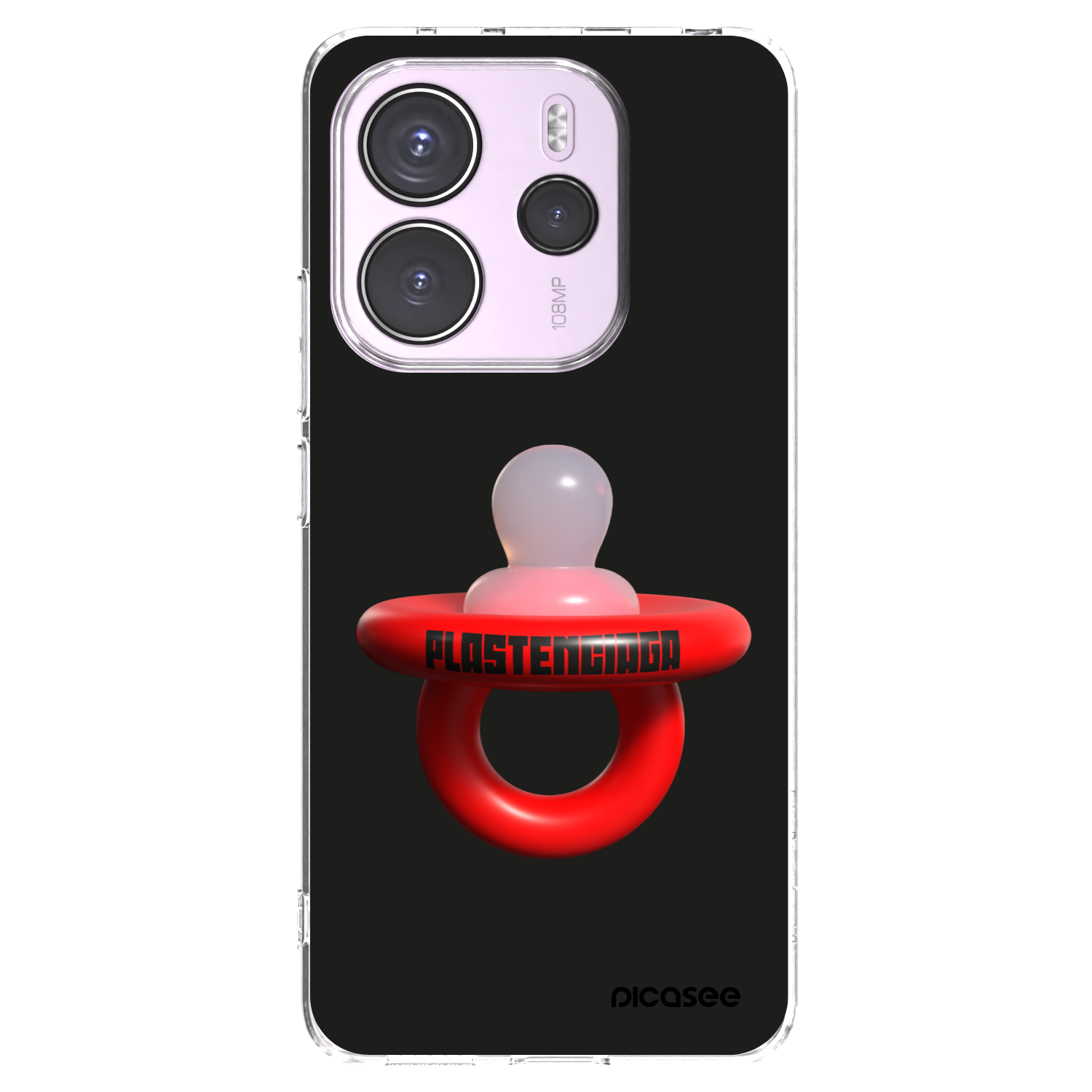 Silikónový prehľadný obal pre Xiaomi Redmi Note 14 4G - Le Dudel
