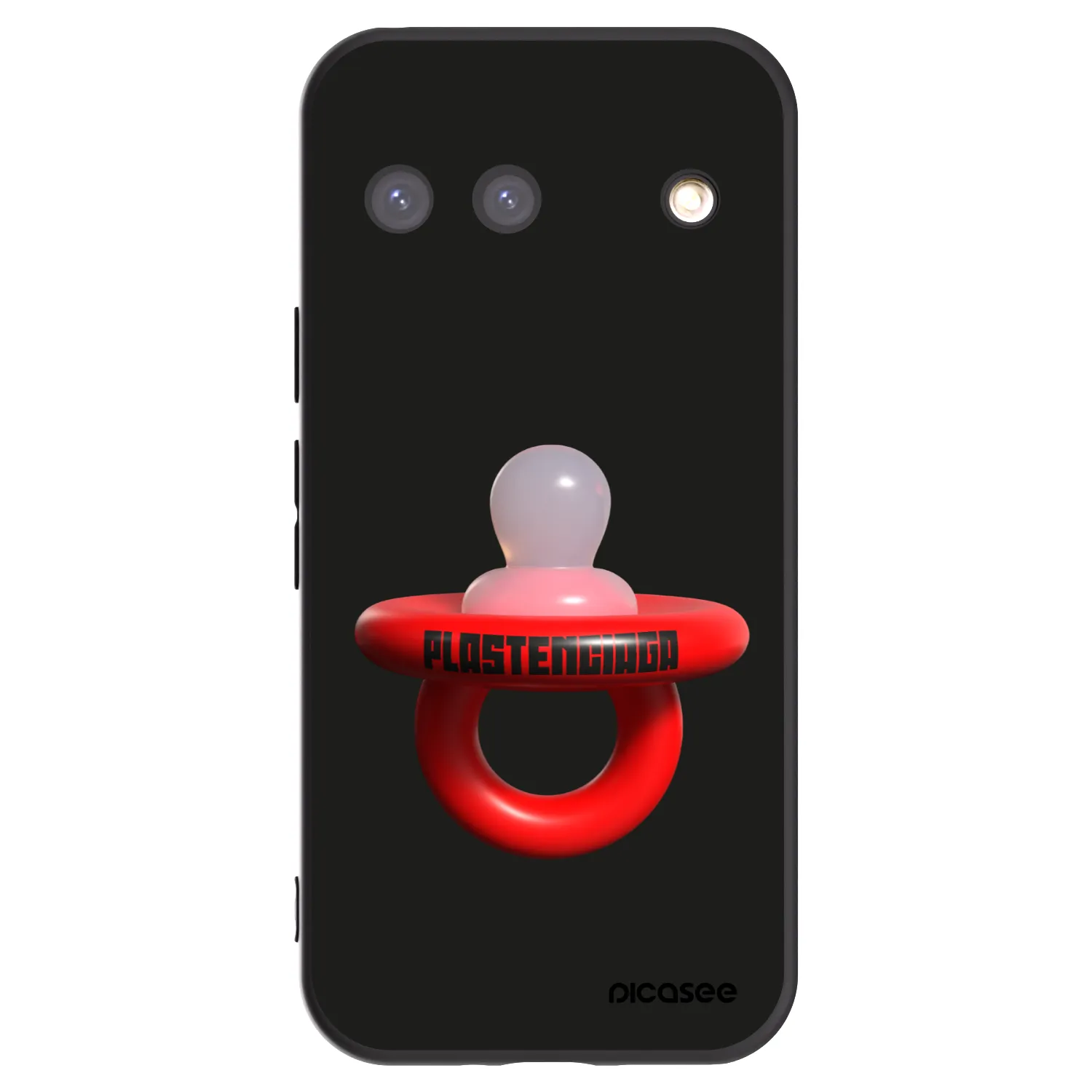 Picasee silikónový čierny obal pre Google Pixel 9 - Le Dudel