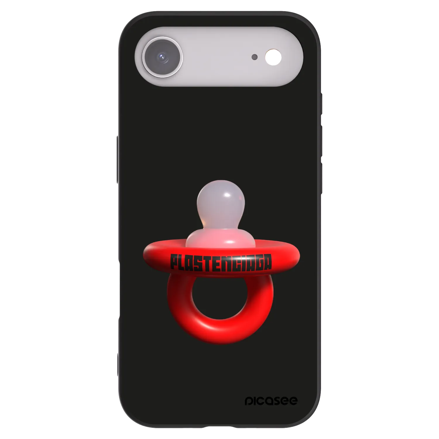 Silikónový čierny obal pre Apple iPhone Air - Le Dudel