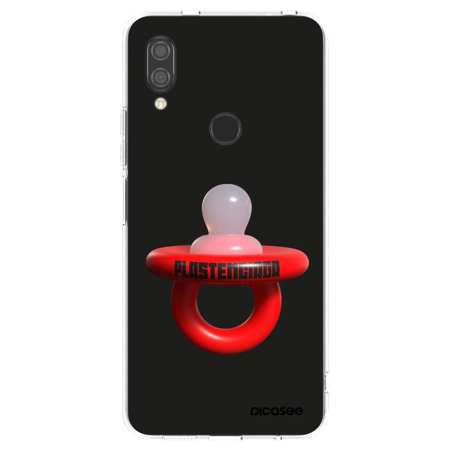 Picasee silikónový prehľadný obal pre Xiaomi Redmi 7 - Le Dudel