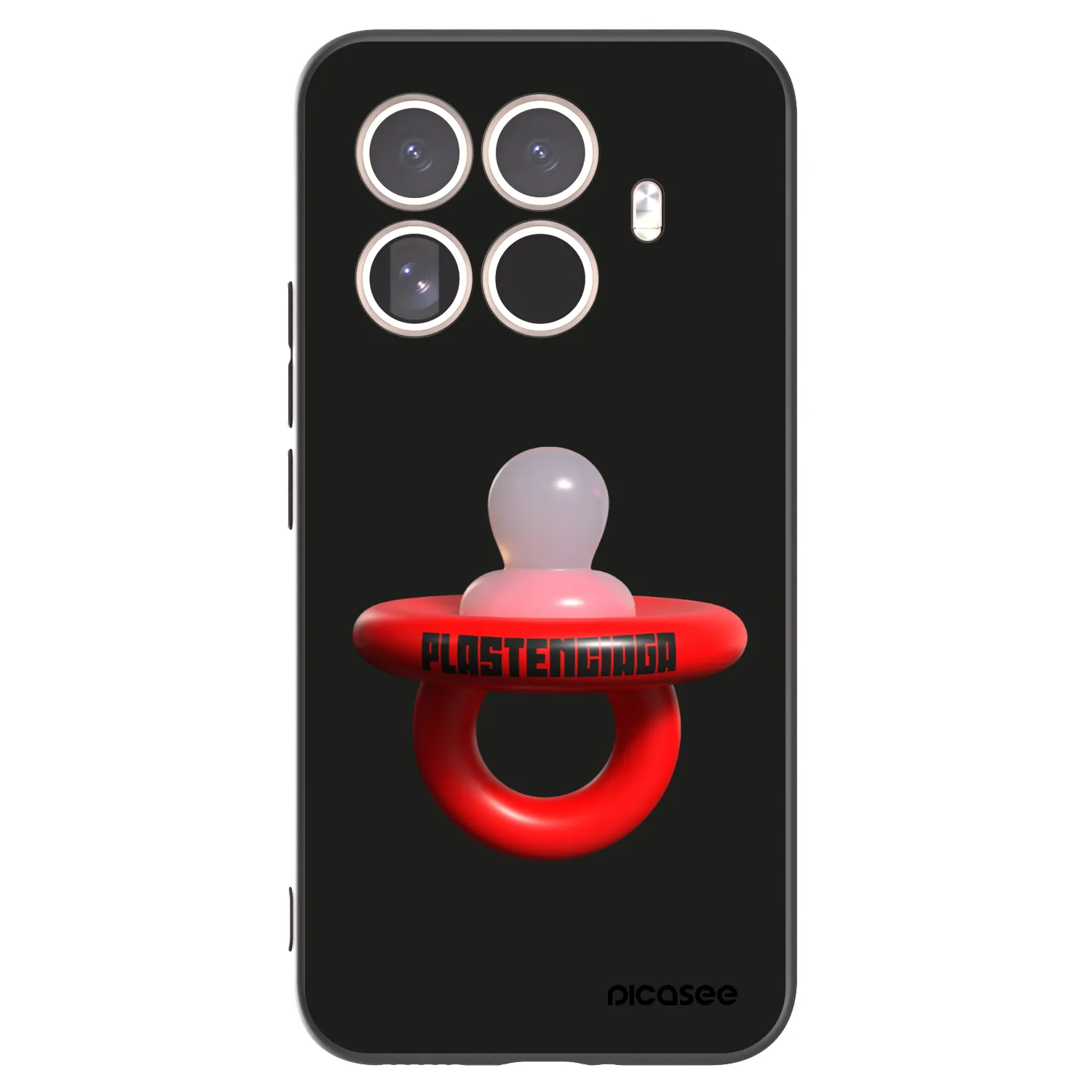 Picasee silikónový čierny obal pre Xiaomi 15T Pro - Le Dudel