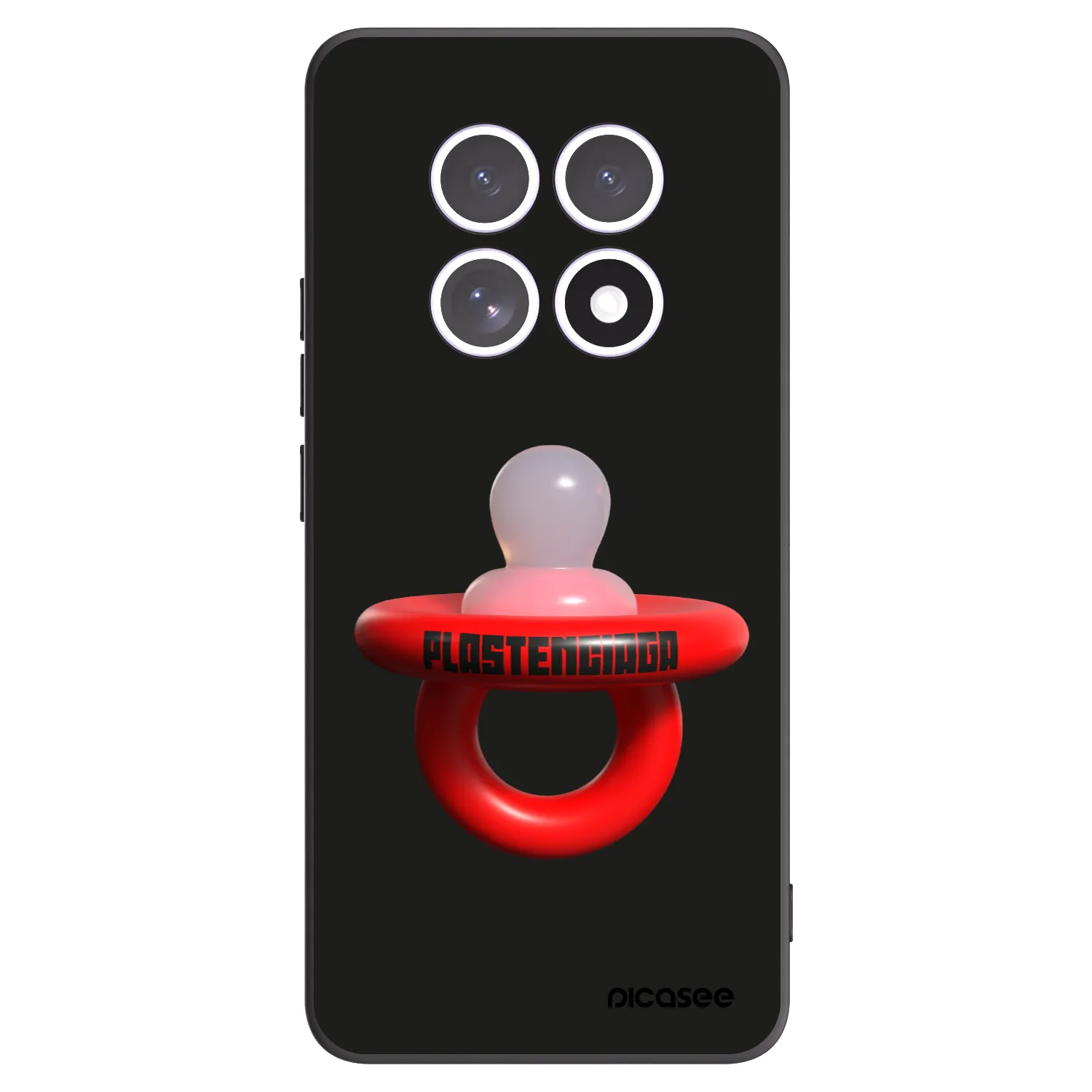 Picasee silikónový čierny obal pre Xiaomi Redmi Note 15 - Le Dudel