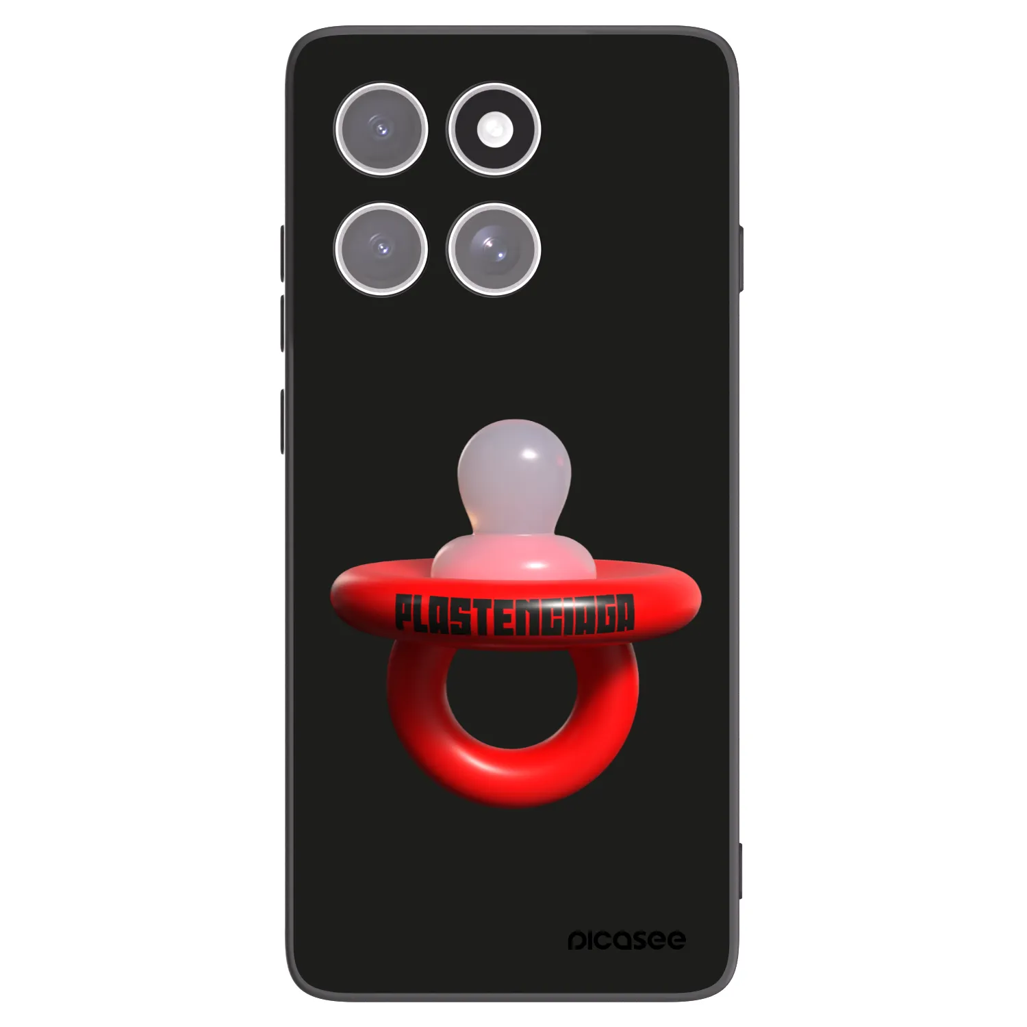 Silikónový čierny obal pre Motorola Edge 60 Fusion - Le Dudel
