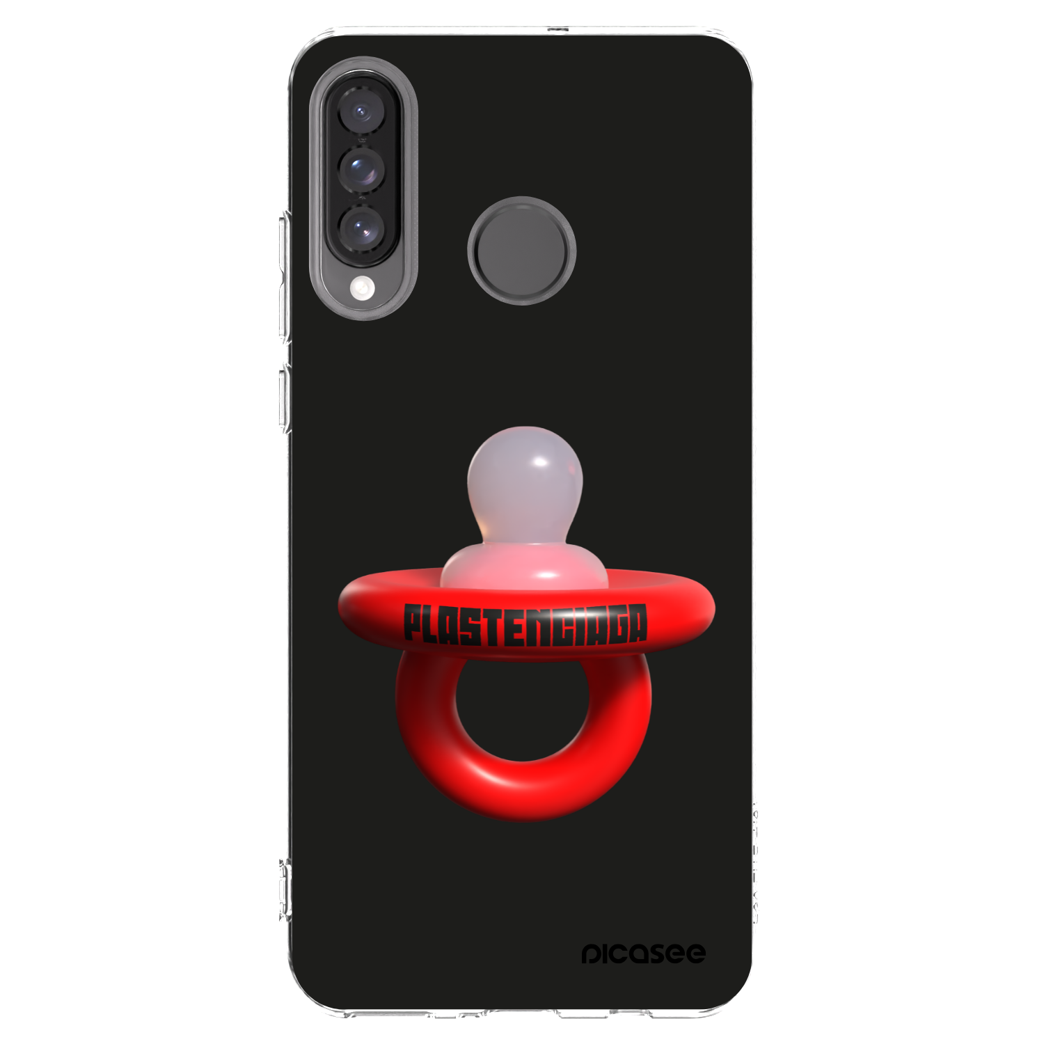 Picasee silikónový prehľadný obal pre Huawei P30 Lite - Le Dudel