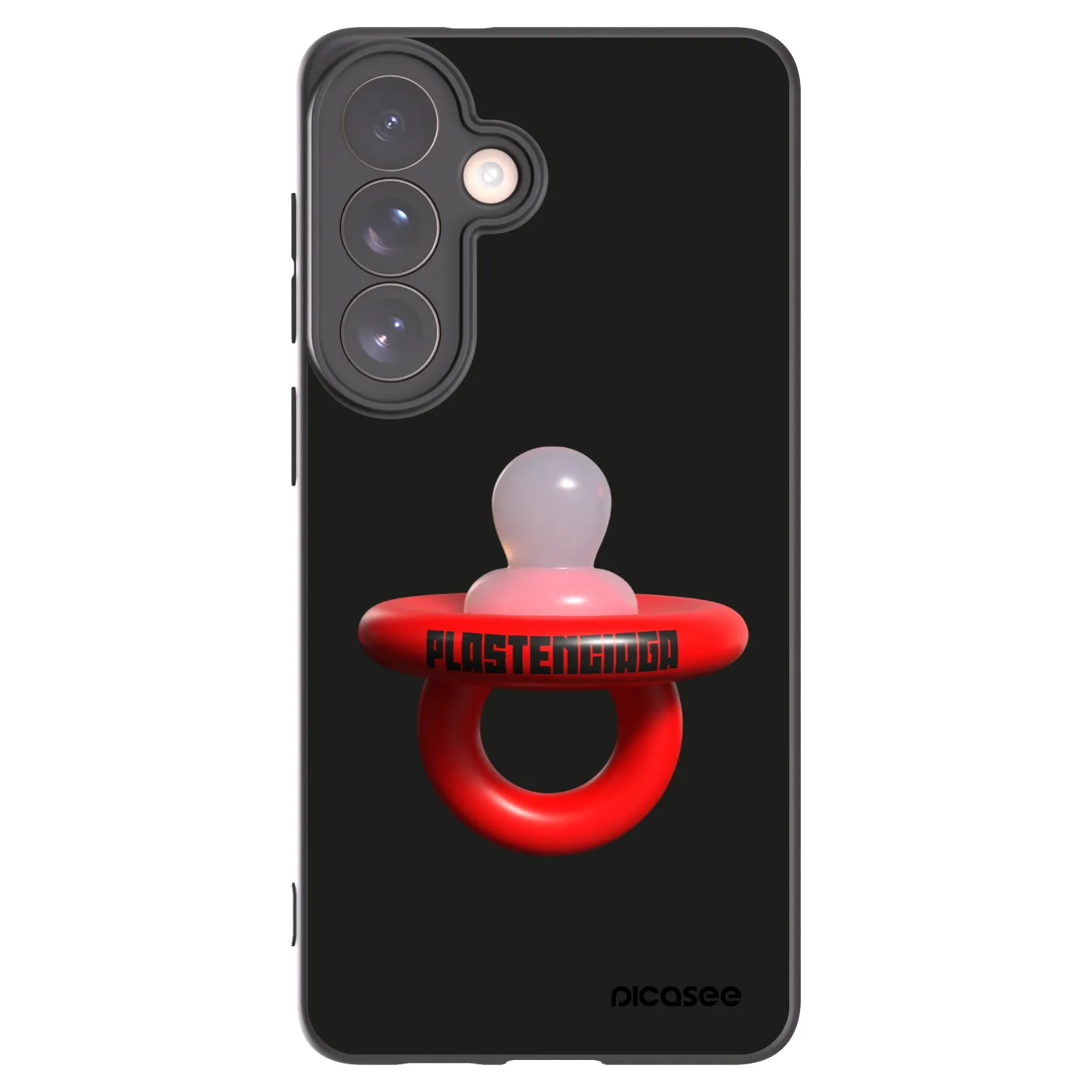Picasee silikónový čierny obal pre Samsung Galaxy S26+ - Le Dudel