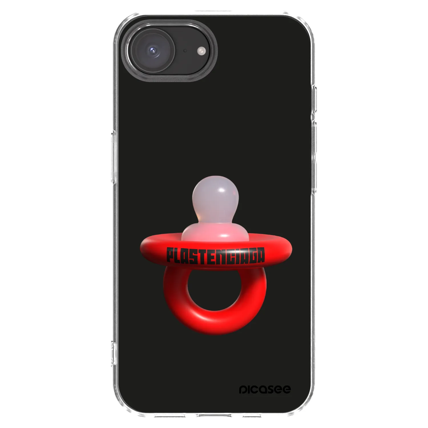 Picasee silikónový prehľadný obal pre Apple iPhone 17e - Le Dudel