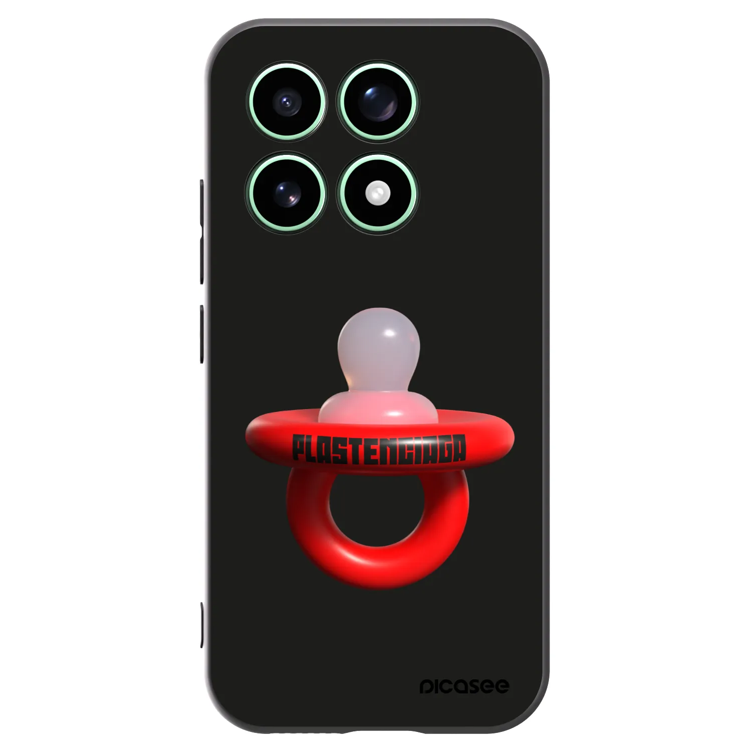 Picasee silikónový čierny obal pre Xiaomi 17 - Le Dudel