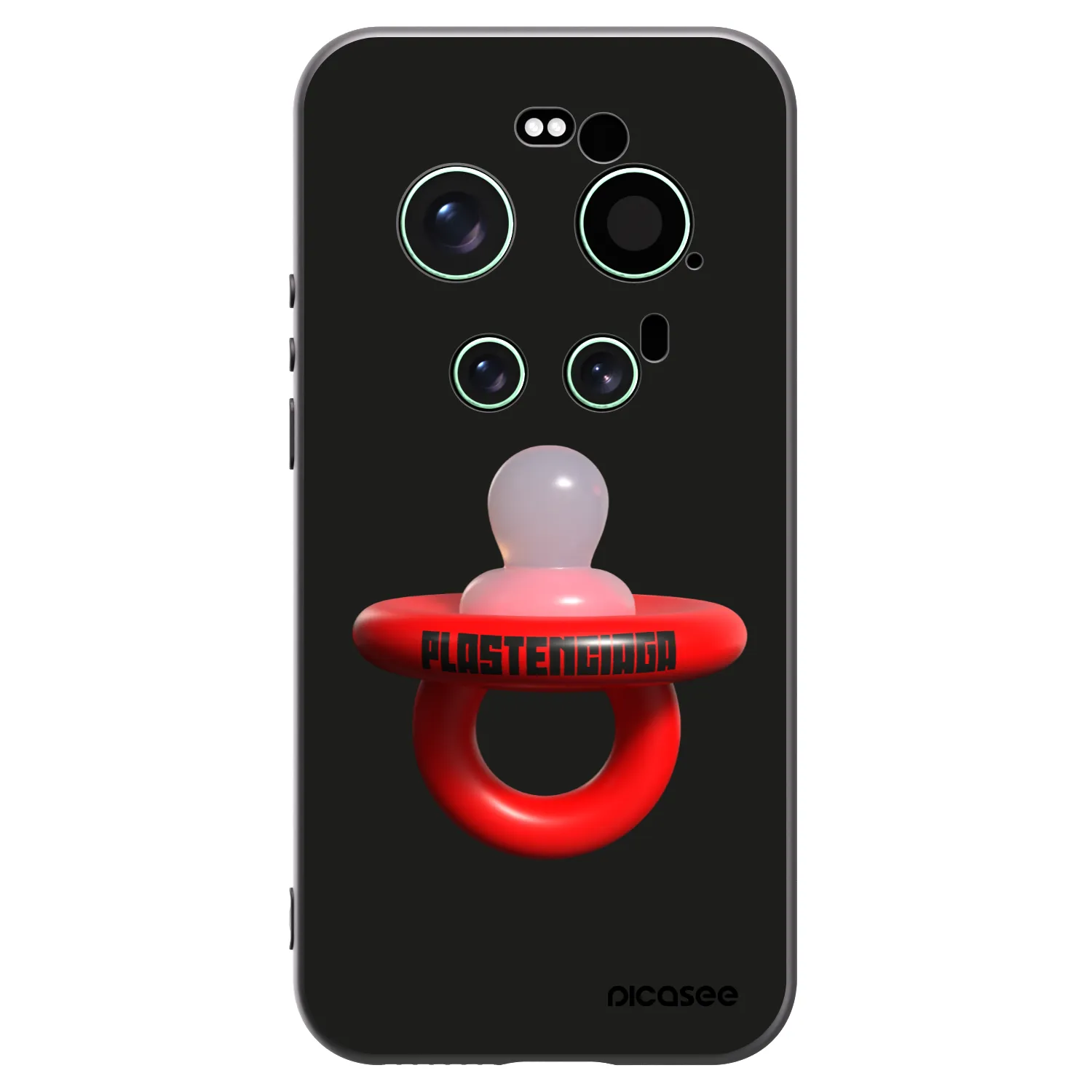 Picasee silikónový čierny obal pre Xiaomi 17 Ultra - Le Dudel