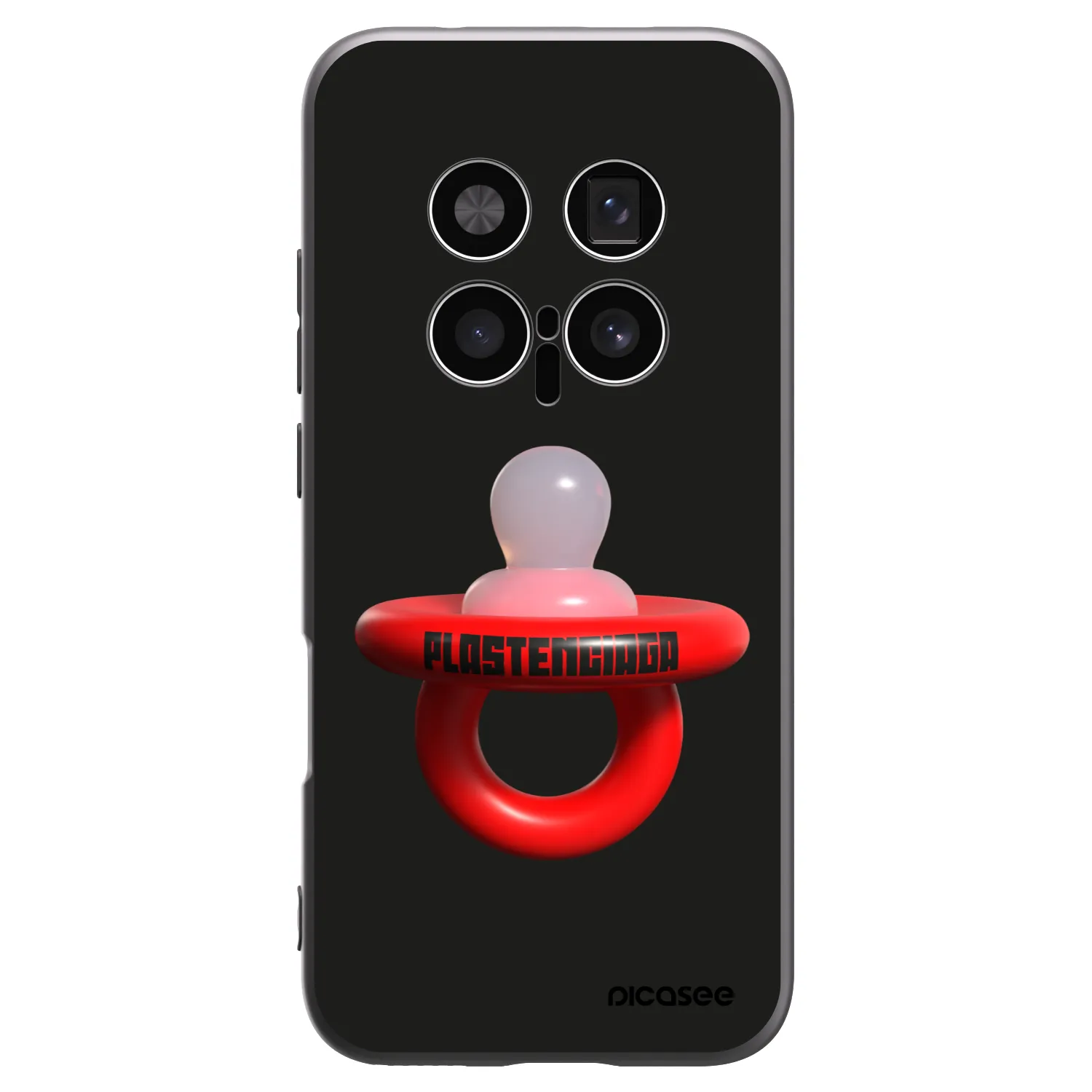 Picasee silikónový čierny obal pre Honor Magic8 Pro 5G - Le Dudel