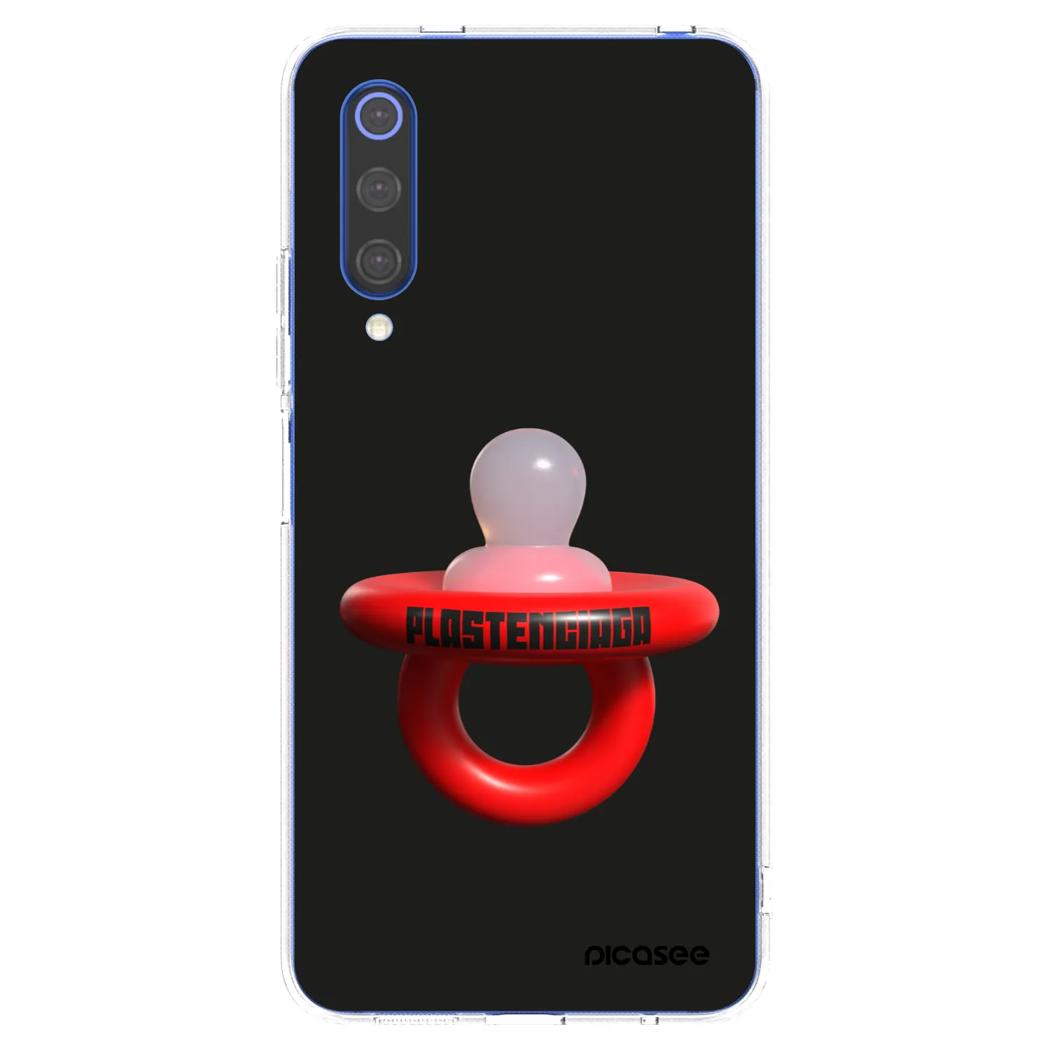 Picasee silikónový prehľadný obal pre Xiaomi Mi 9 SE - Le Dudel