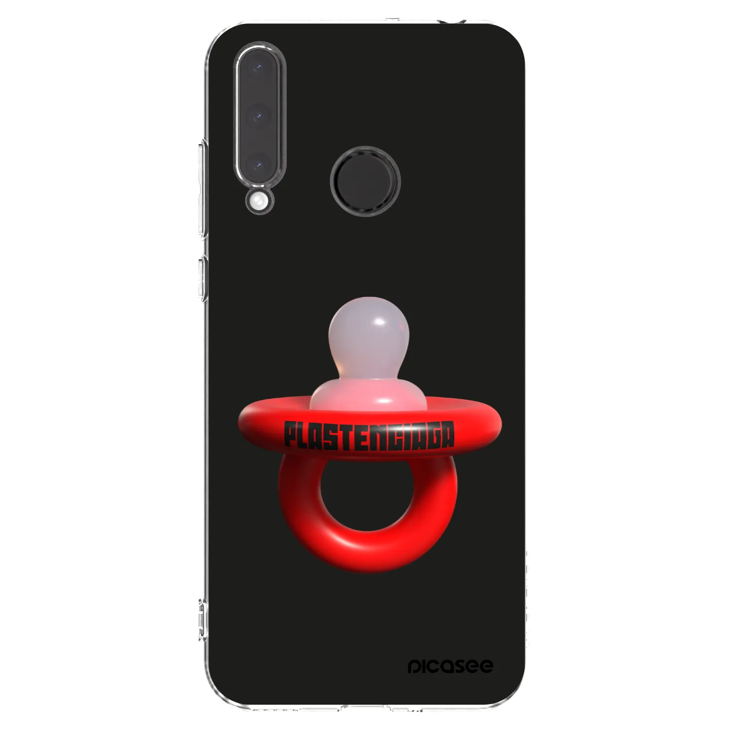 Picasee silikónový prehľadný obal pre Honor 20 Lite - Le Dudel