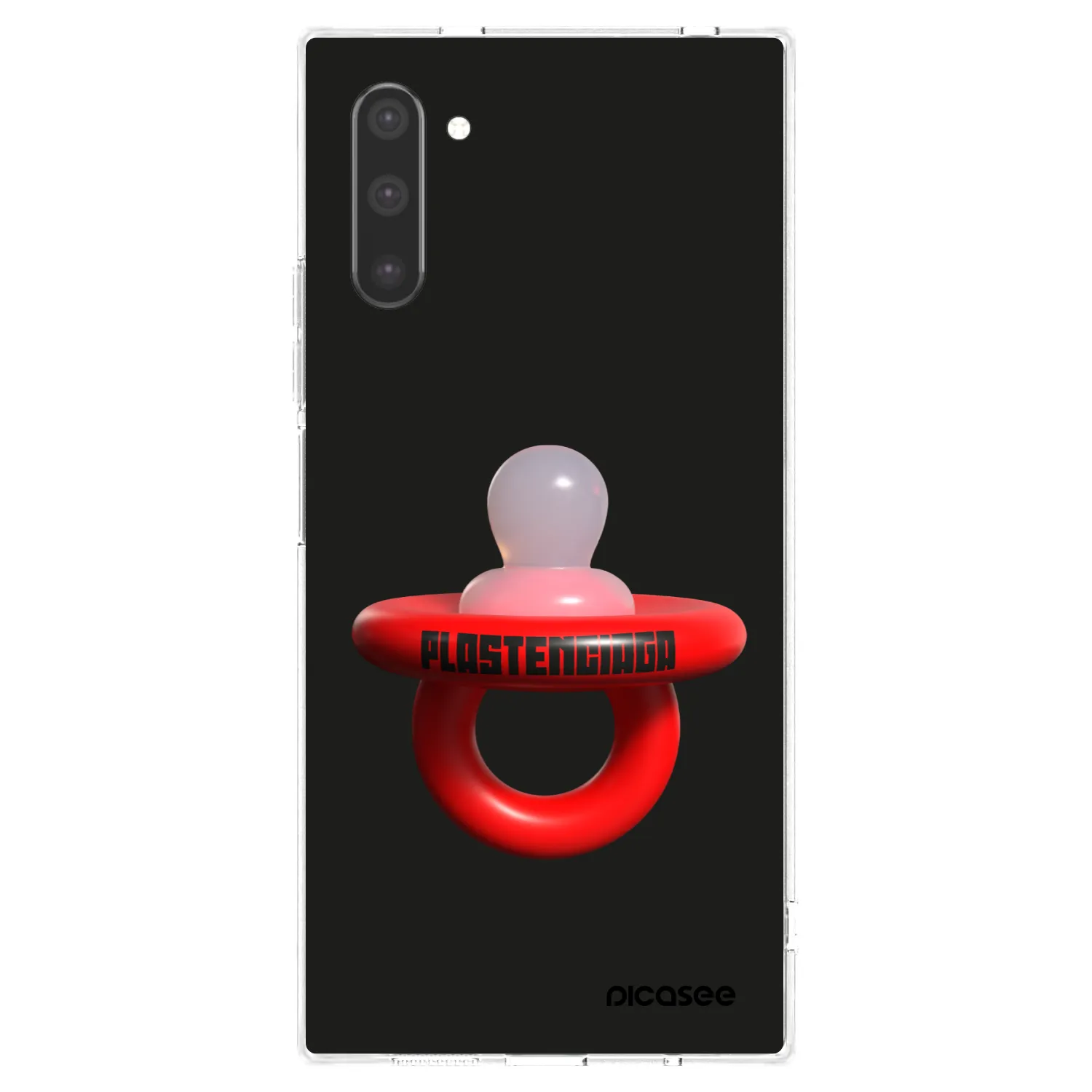 Picasee silikónový prehľadný obal pre Samsung Galaxy Note 10 N970F - Le Dudel