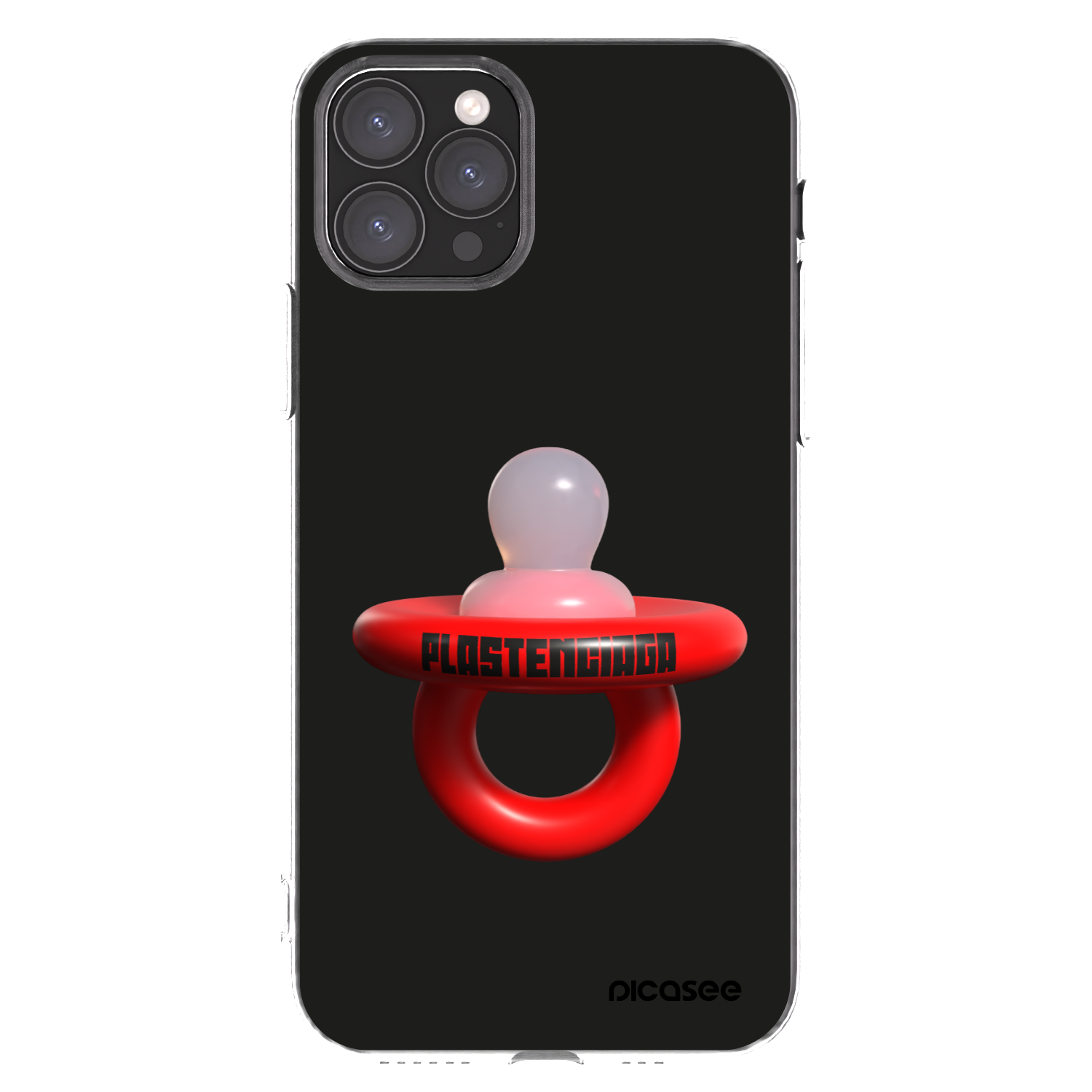 Picasee silikónový prehľadný obal pre Apple iPhone 11 Pro - Le Dudel