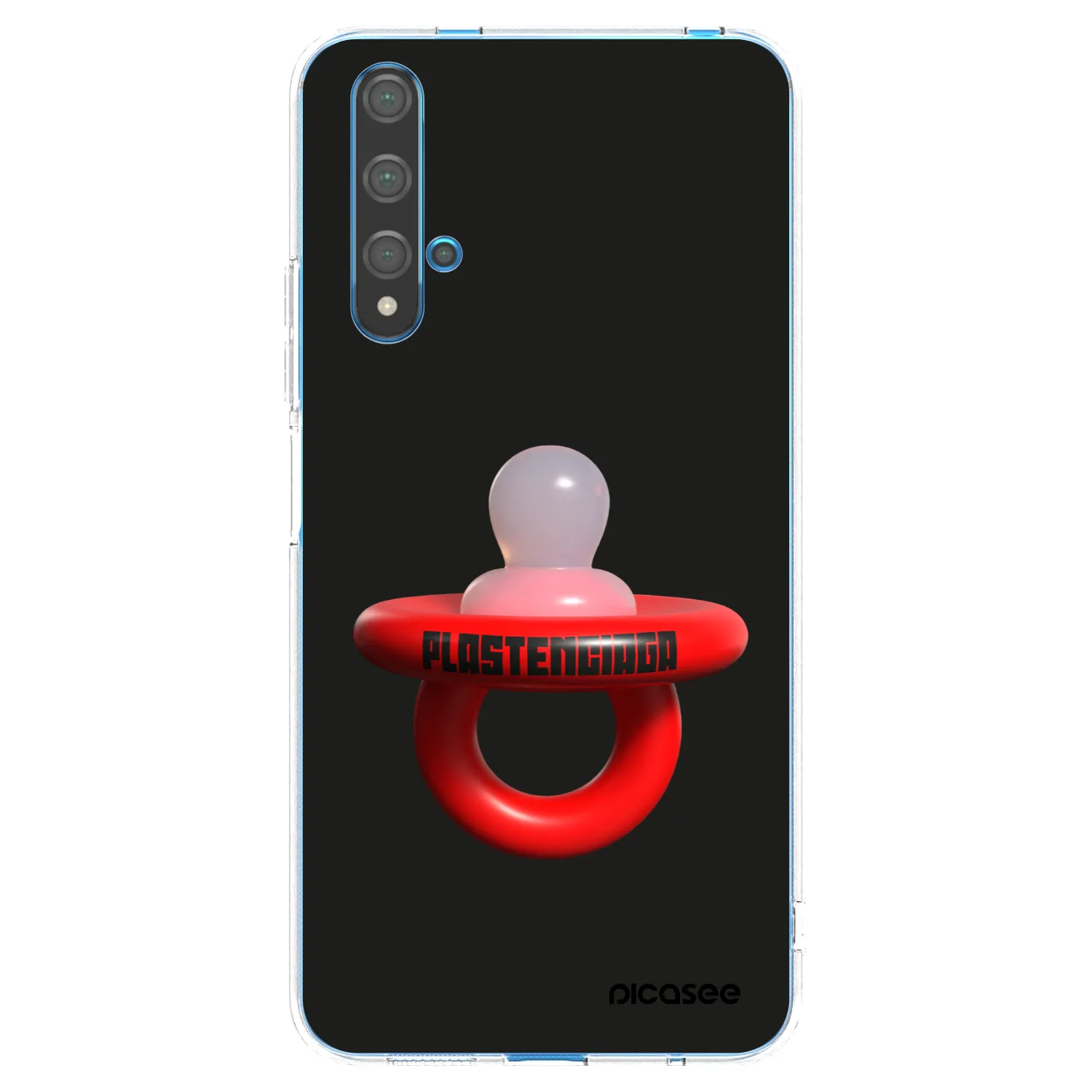 Picasee silikónový prehľadný obal pre Huawei Nova 5T - Le Dudel