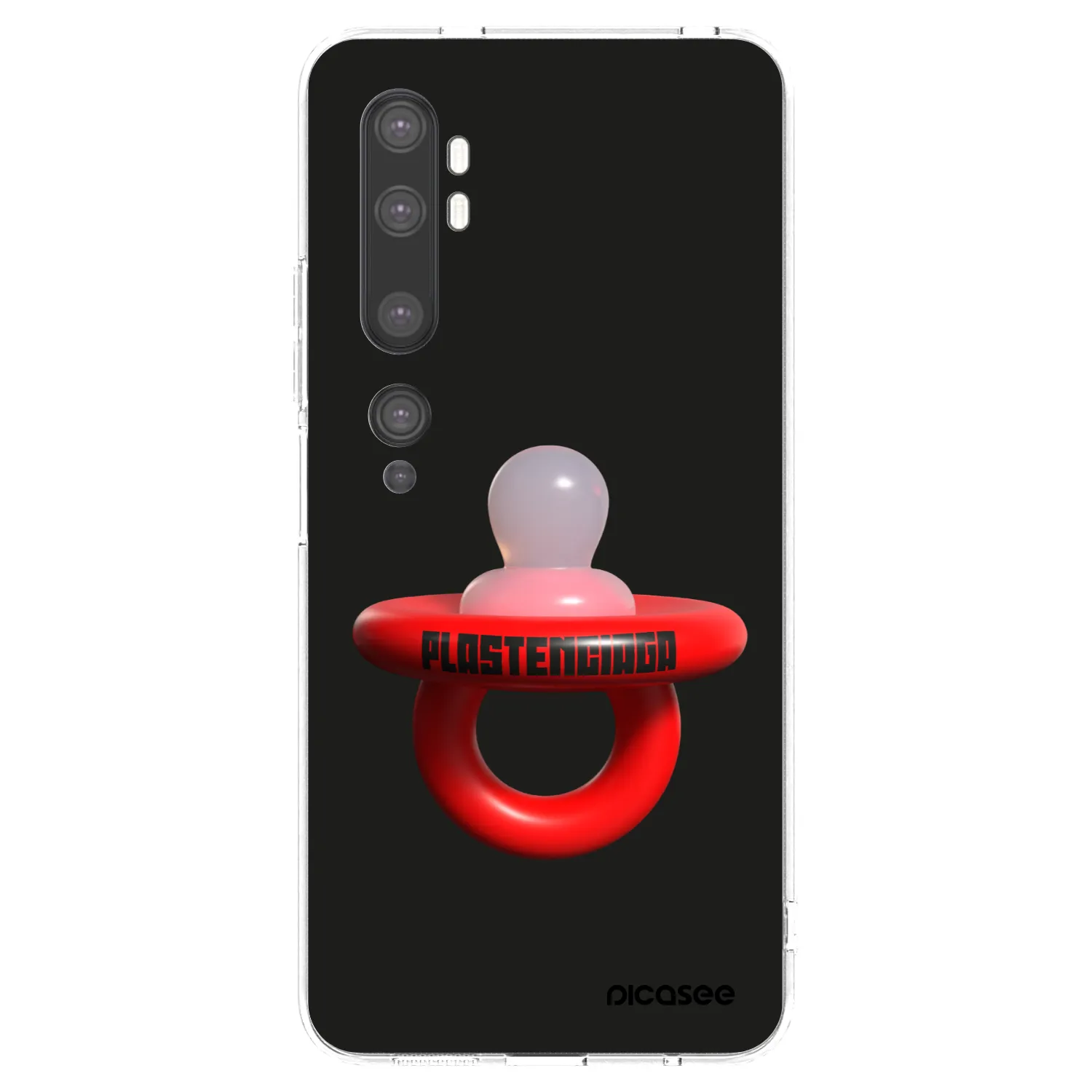 Silikónový prehľadný obal pre Xiaomi Mi Note 10 (Pro) - Le Dudel